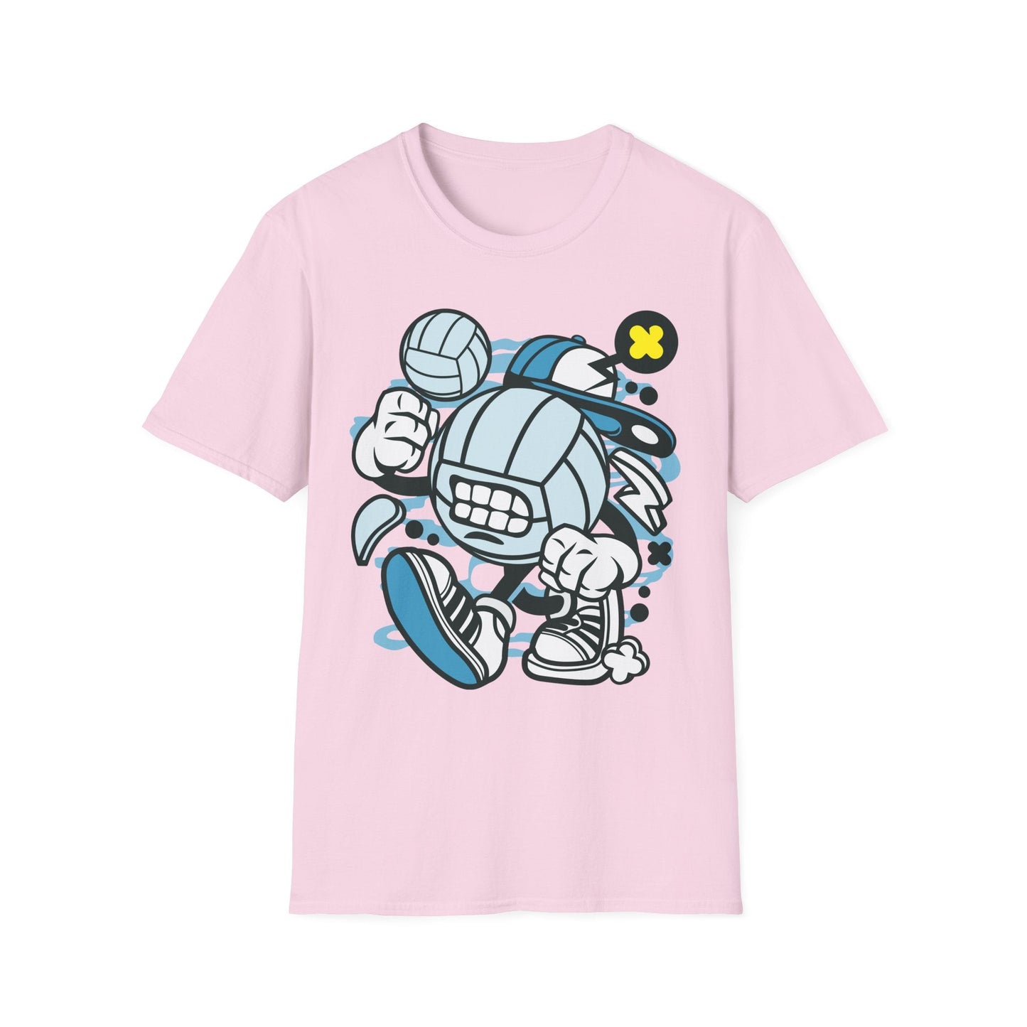 Unisex Cartoon T Shirt Animation Tee Funny Design Gildan Softstyle 64000 100 Percent Cotton