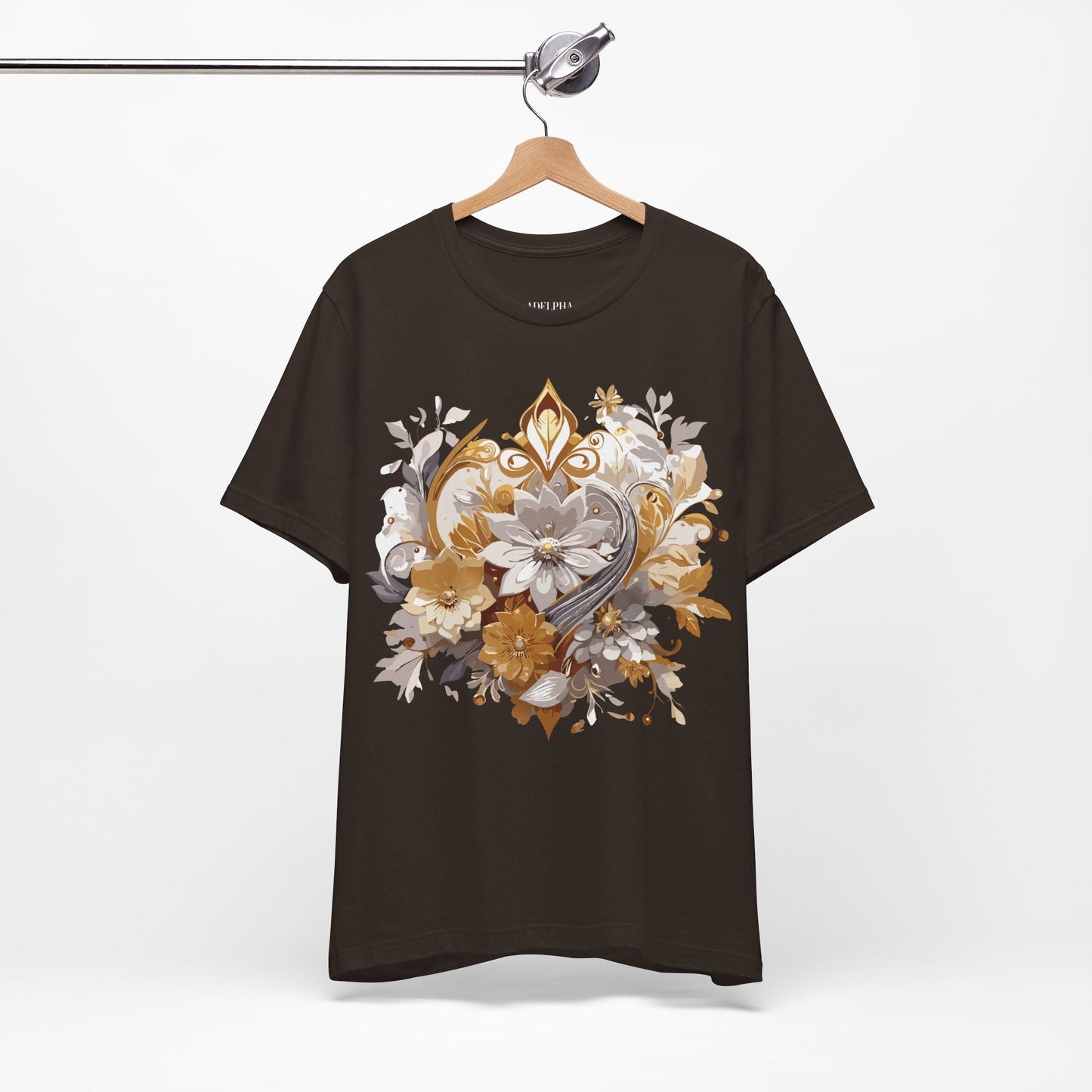 Jewelry Graphic Unisex 100 Cotton Vintage Treasure Art T-Shirt 7