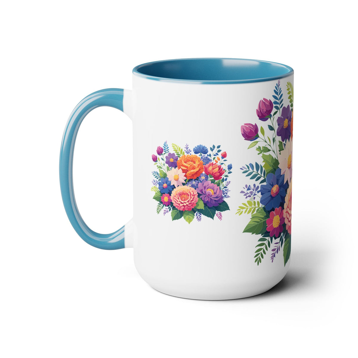 Floral Mug, Floral Cup