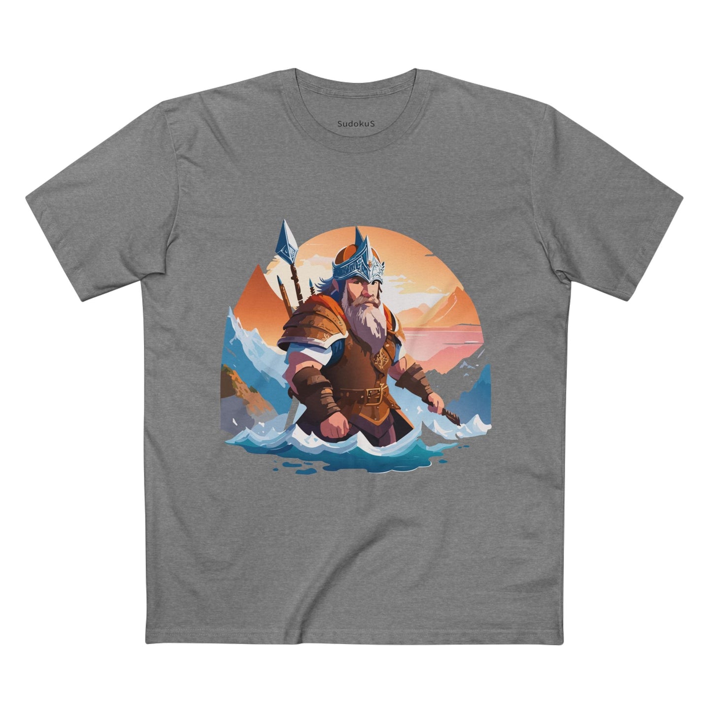 Viking Graphic Unisex 100 Cotton Staple Tee 26