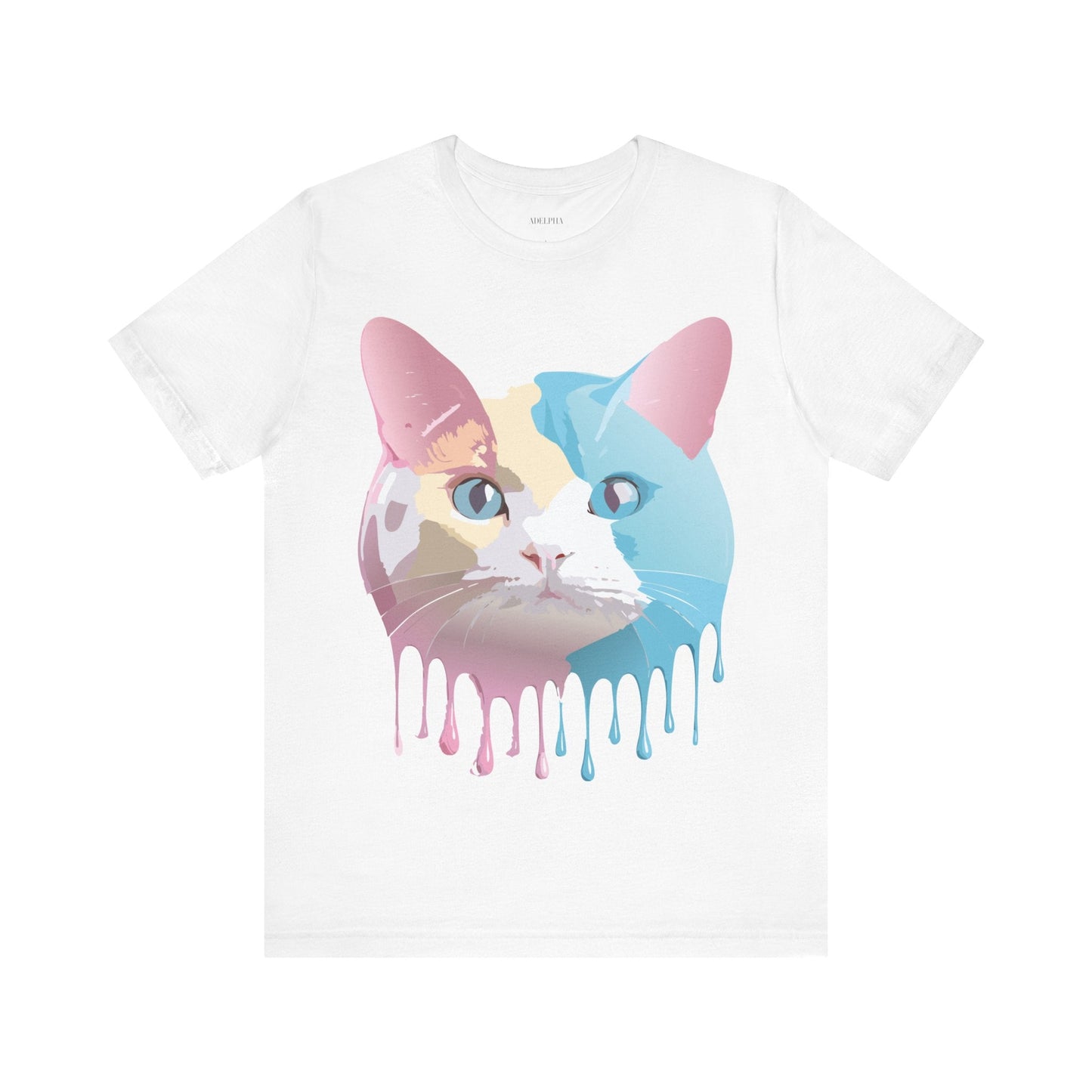 Cat Graphic Tee Unisex Jersey Short Sleeve By Adelpha Art Design