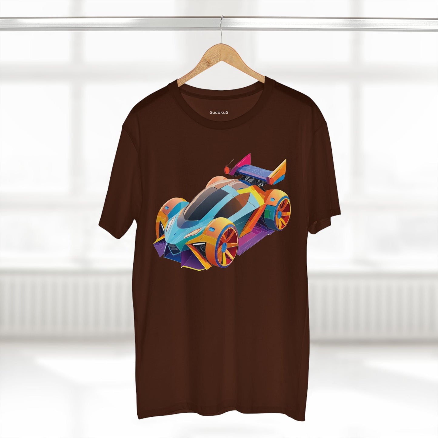 Car Graphic Unisex 100 Cotton Staple Tee 23
