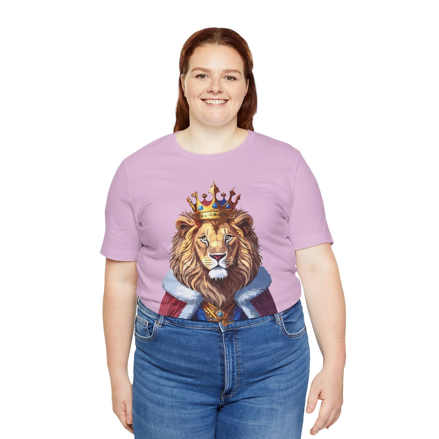Unisex Animal Tee Shirt With Wild Animal Art Design Softstyle Comfort Tee Gildan 64000