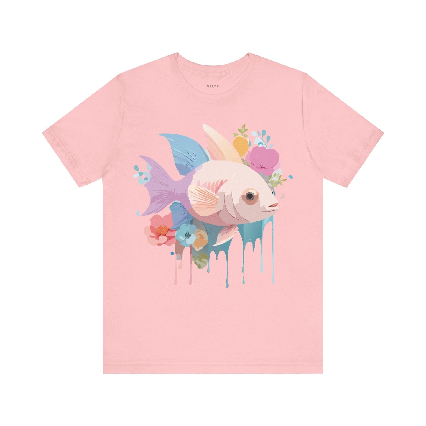 Adelpha Graphic Unisex Tee With Vintage Inspired Artwork Short Sleeve Premium Quality Cotton