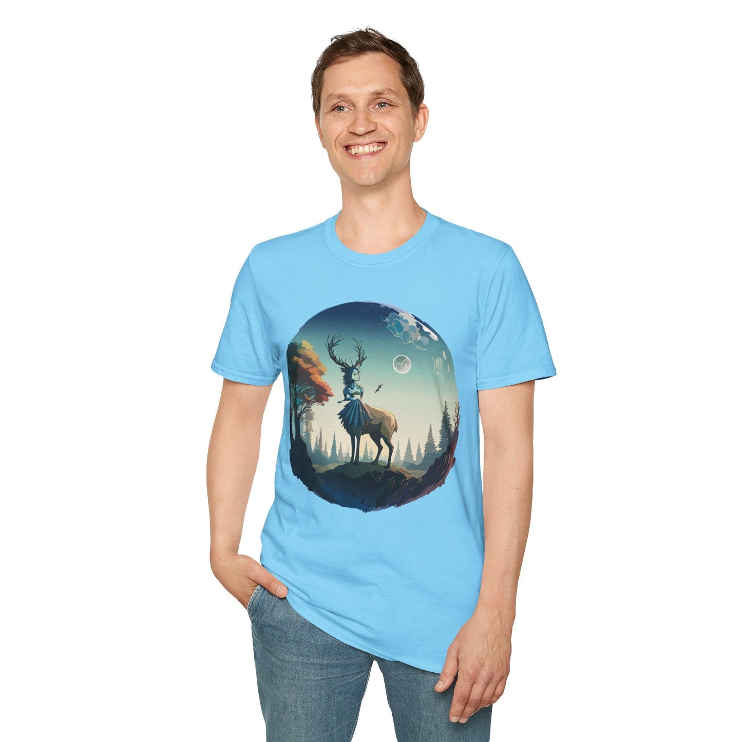Womens Graphic T Shirts Art Design Tee Gildan Softstyle 64000 100 Percent Ring Spun Cotton Unisex
