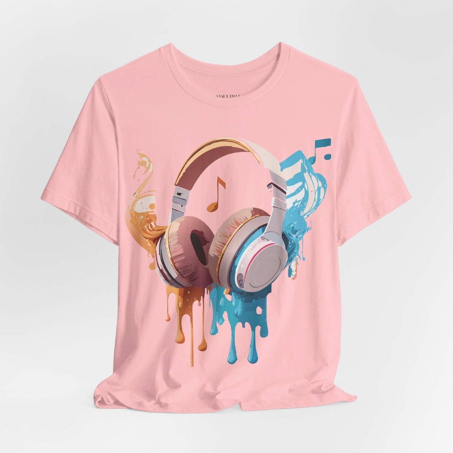 Unisex Graphic T Shirt With Vintage Music Inspired Artwork From Adelpha Short Sleeve Tee