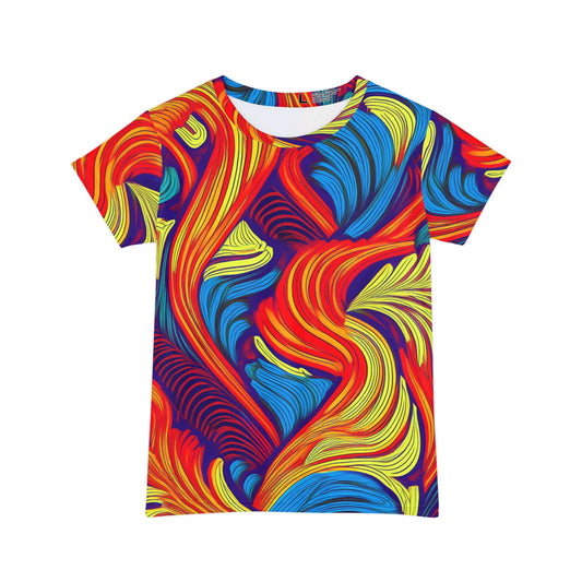 Abstract Print Shirt, Shirt with Abstract Print