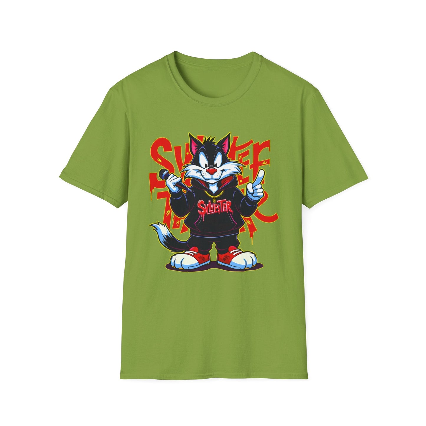 Gildan Softstyle Unisex T Shirt 100 Percent Ring Spun Cotton Cartoon Animation And Funny Animals Tee