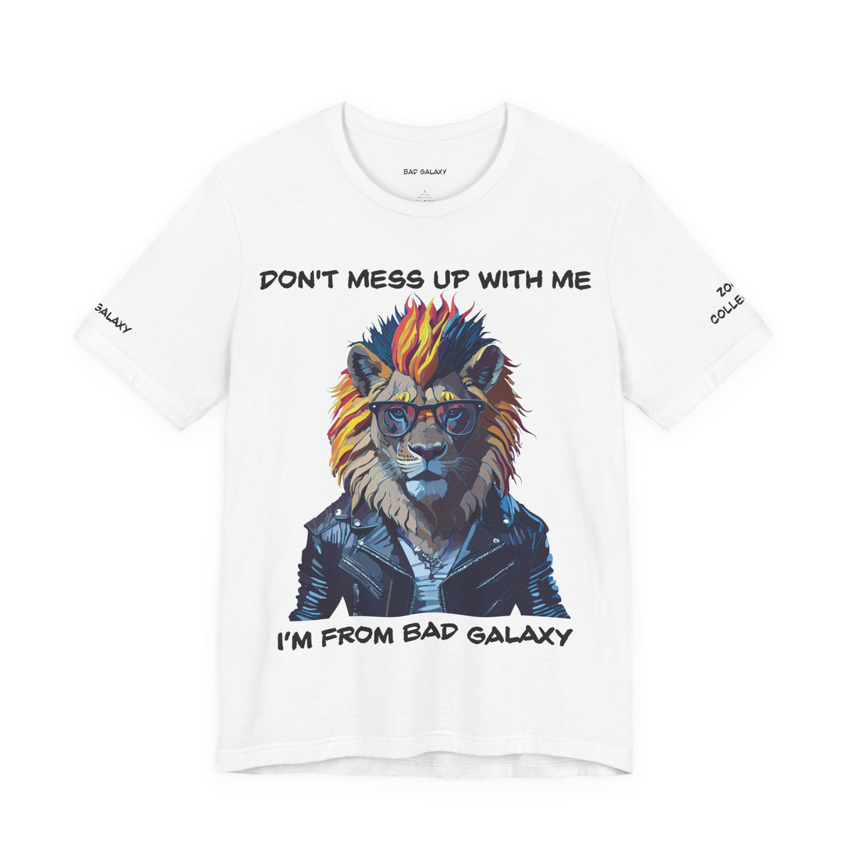 Animal Graphic Unisex Cotton Bella+Canvas Tee with Art Design b3