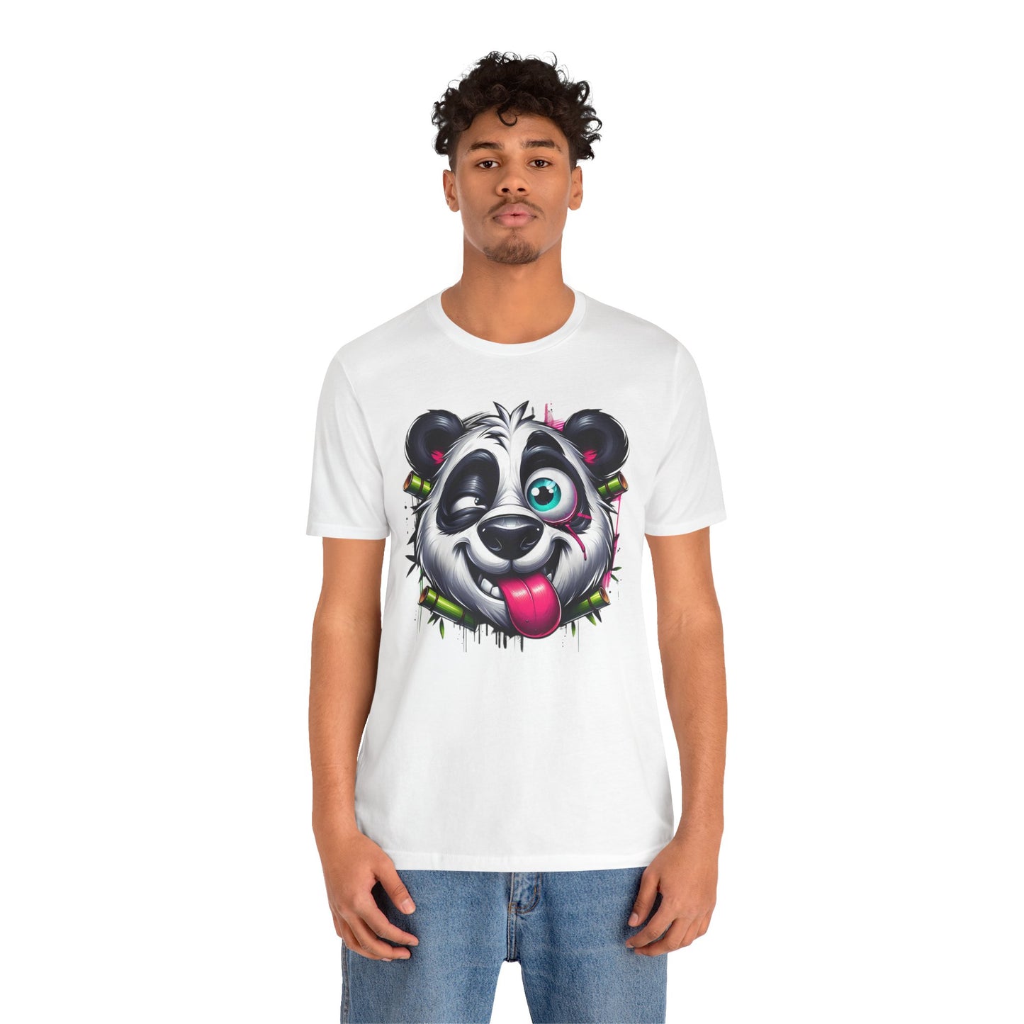 DiDi Panda Shirt, Funny Animal T-Shirt, Cartoon Top, Funny Panda Tee Shirt, Animal Tees, Art Design T-Shirt, Graphic Tee