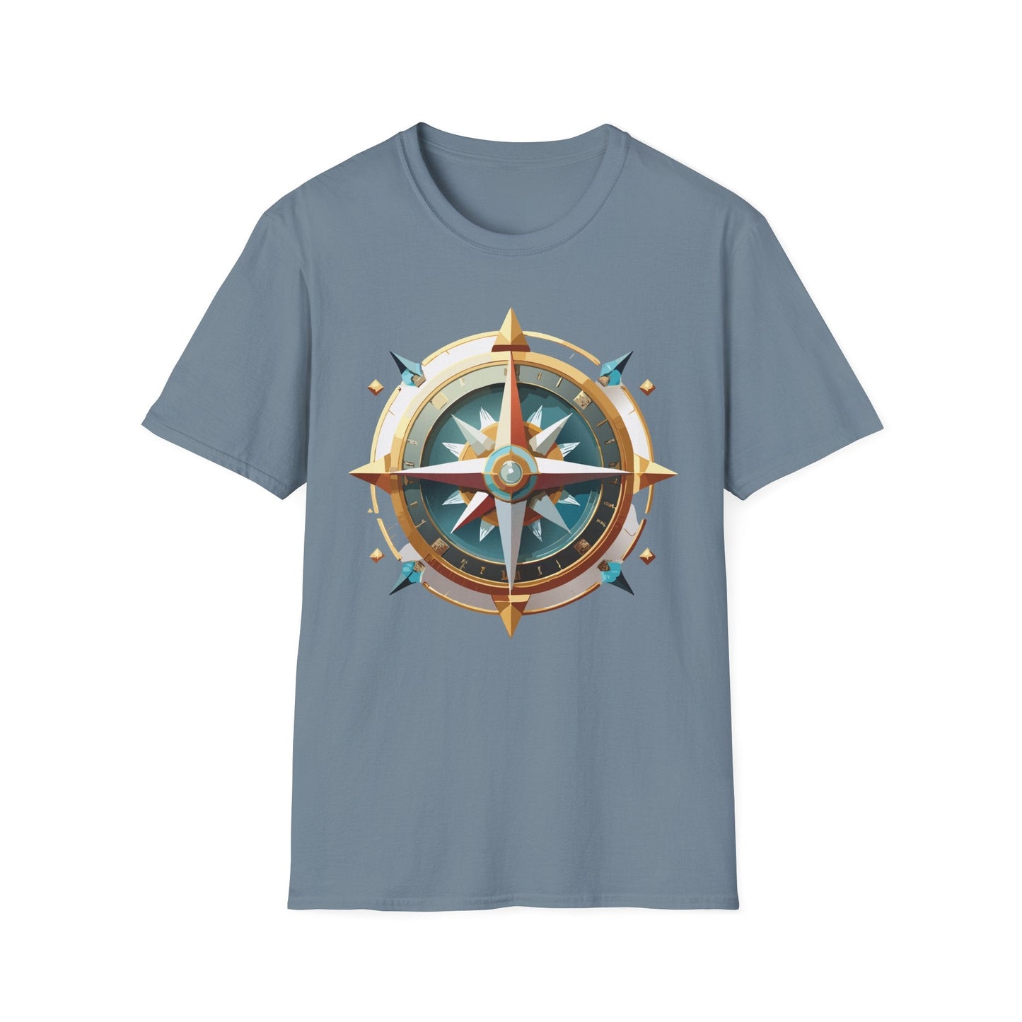 Compass Navigator Graphic Tee Unisex 100 Cotton 24