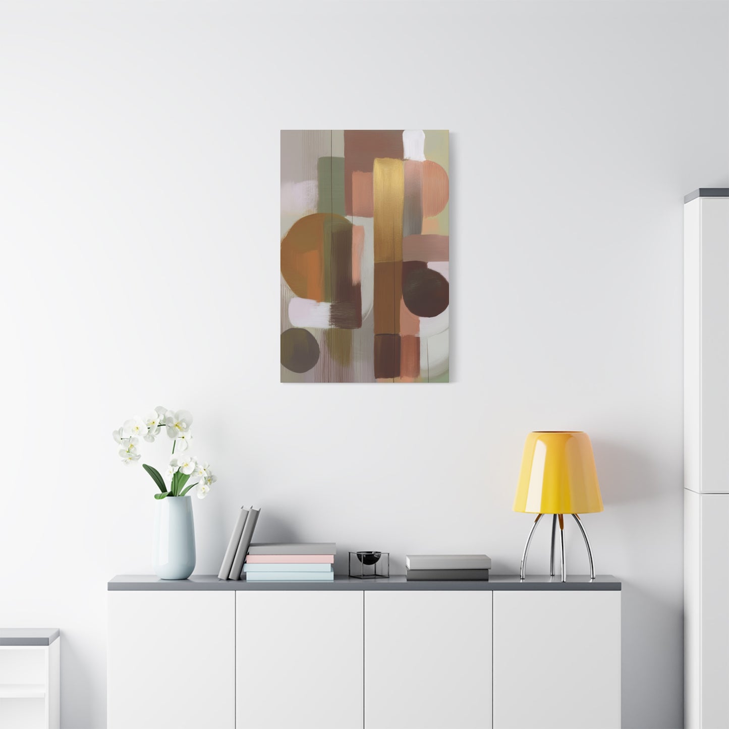 Abstract Geometric Painting Print Canvas 20x24,20x30,24x30 24x32,24x36,30x40 32x48,36x48,40x60 Pine-Wood Inner Frame ABS-52