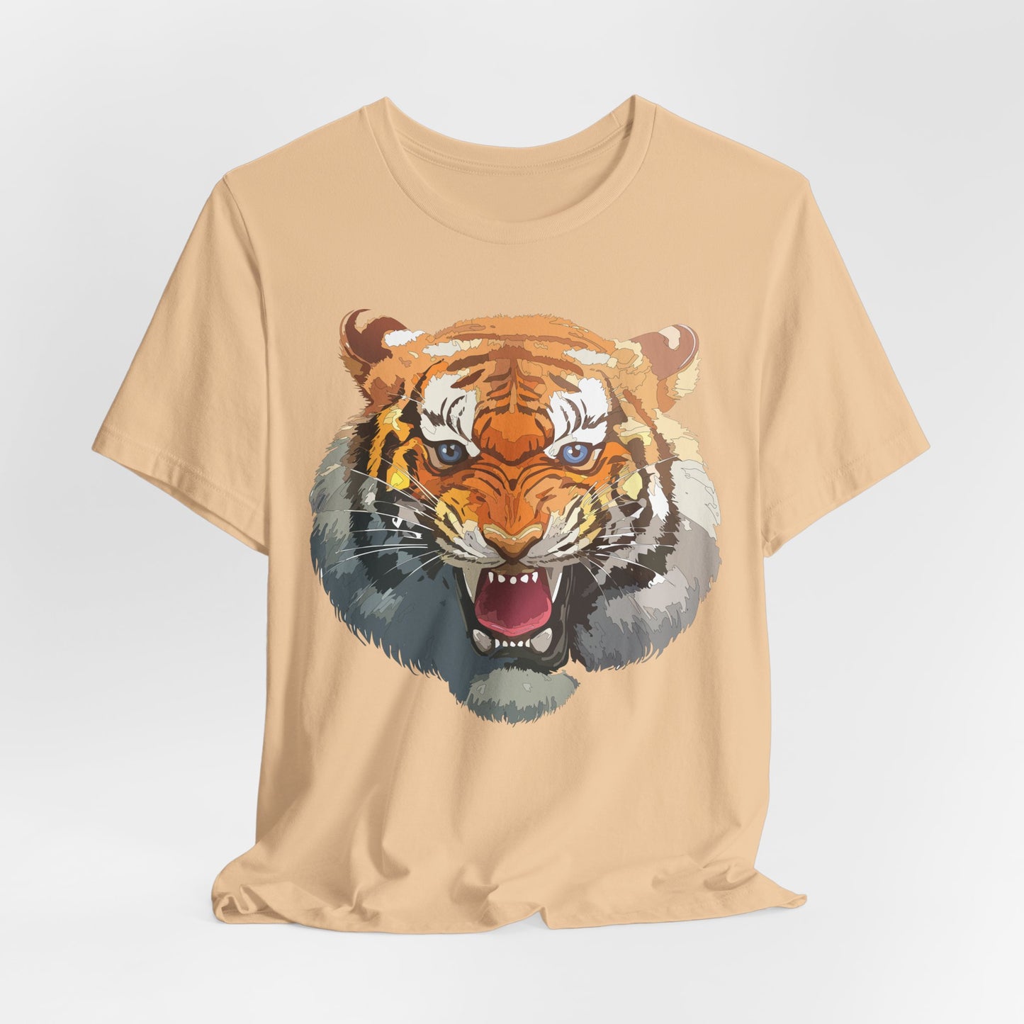 Tiger Shirt, Animal Shirt, T-Shirt with Tiger, Art Design Tee, Animal Tees, Safari T-Shirt, Graphic Design Tee 14