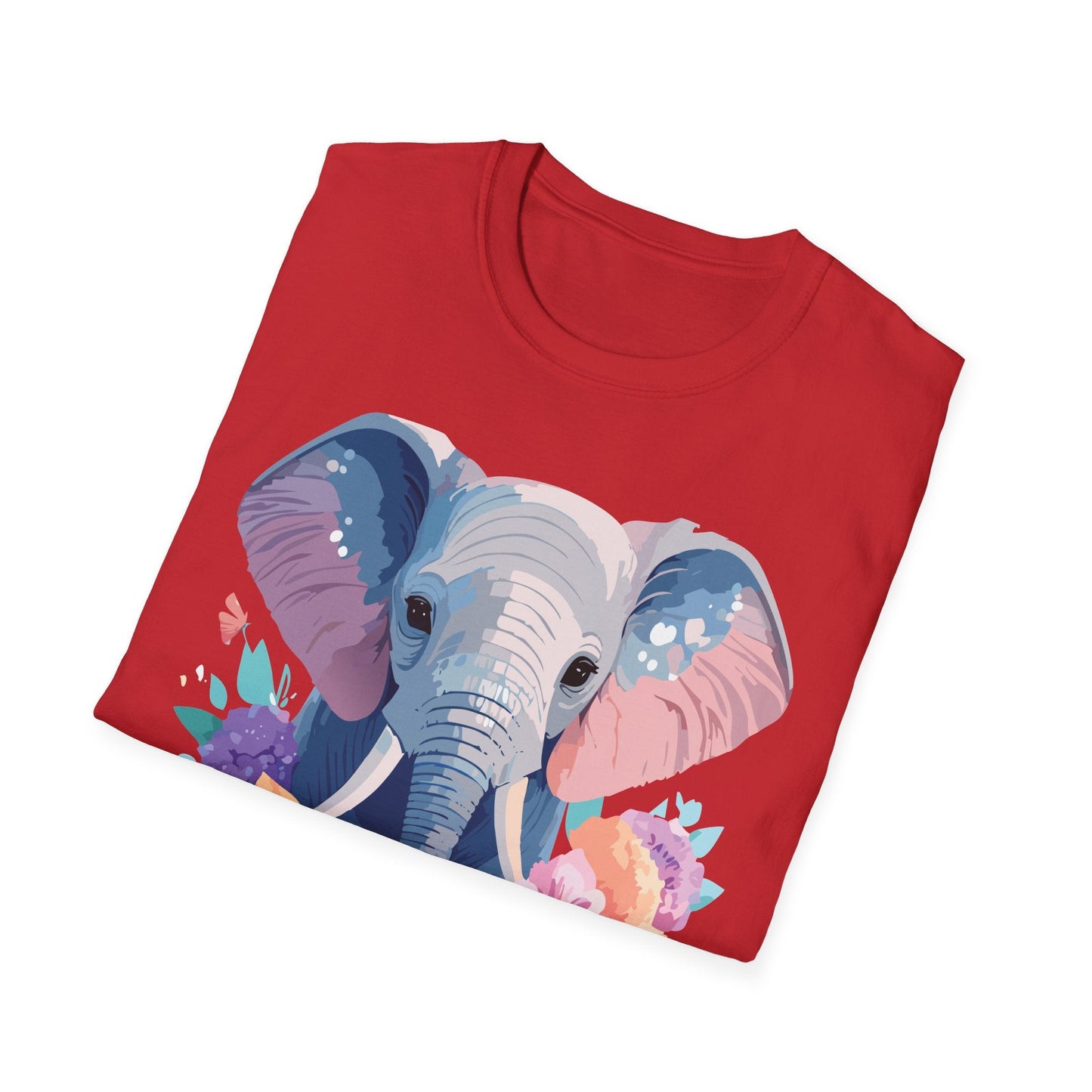 Elephant Graphic T Shirt Unisex Softstyle 64000 Cotton Animals T Shirt For Adults Premium