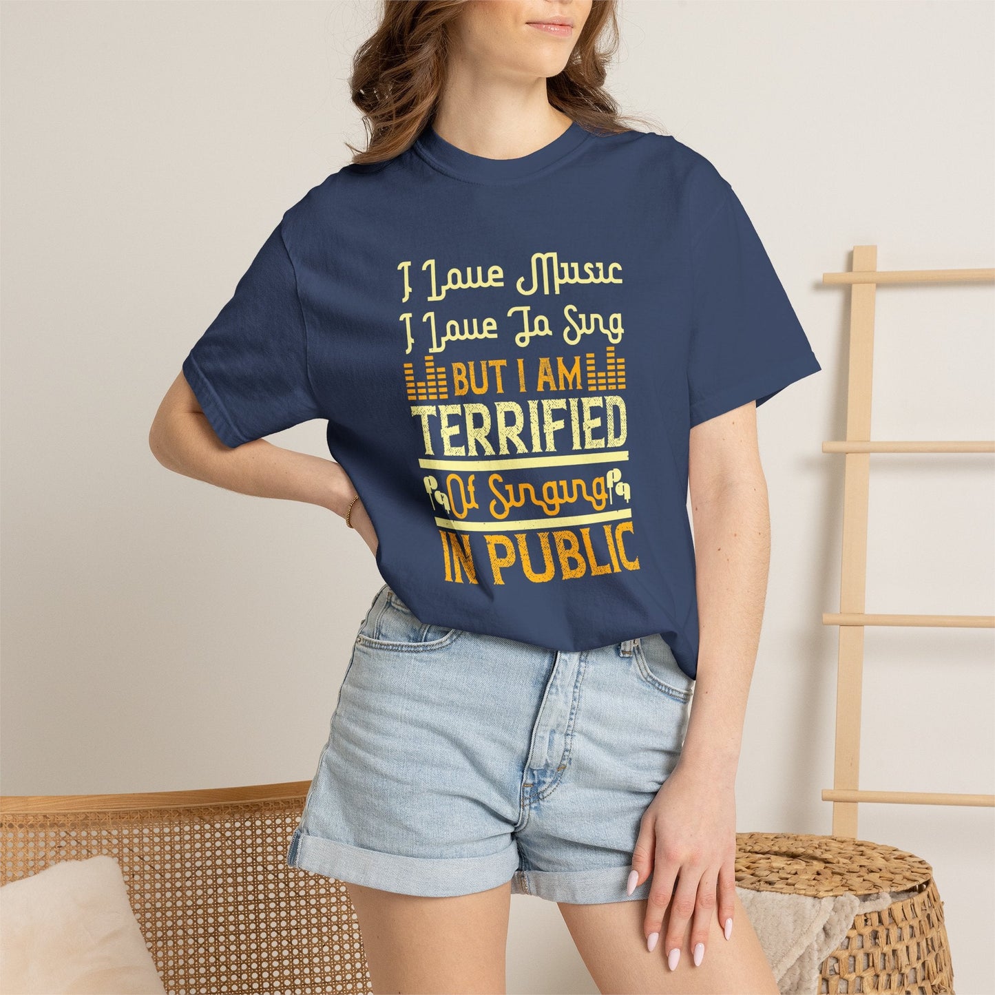 Music Graphic Design Unisex Cotton T-shirt m12