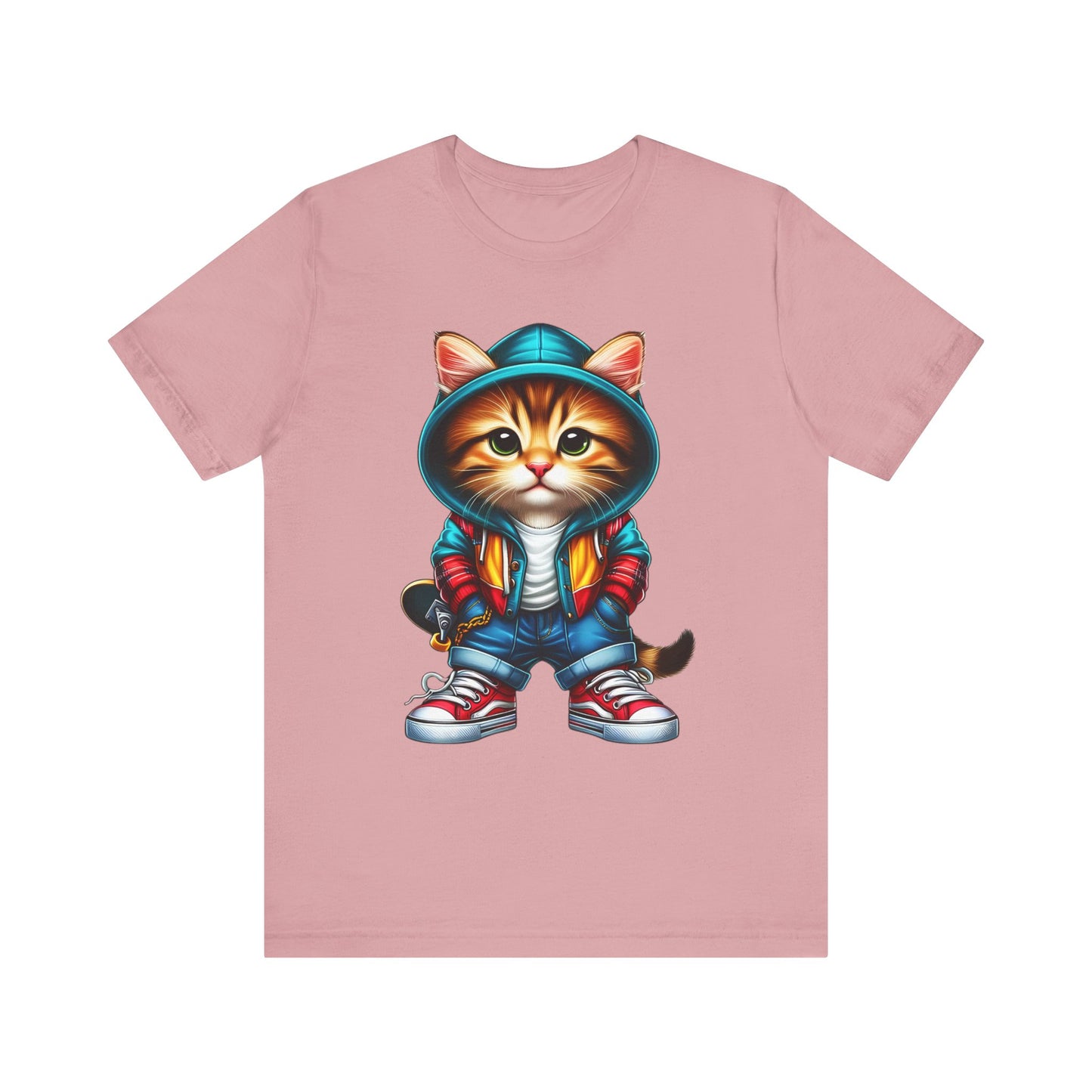 Mina Cool Cat Tee Shirt, Funny Cat T-Shirt, Pet Shirt, Animal Tees, Funny Animal T-Shirt, Graphic Tee
