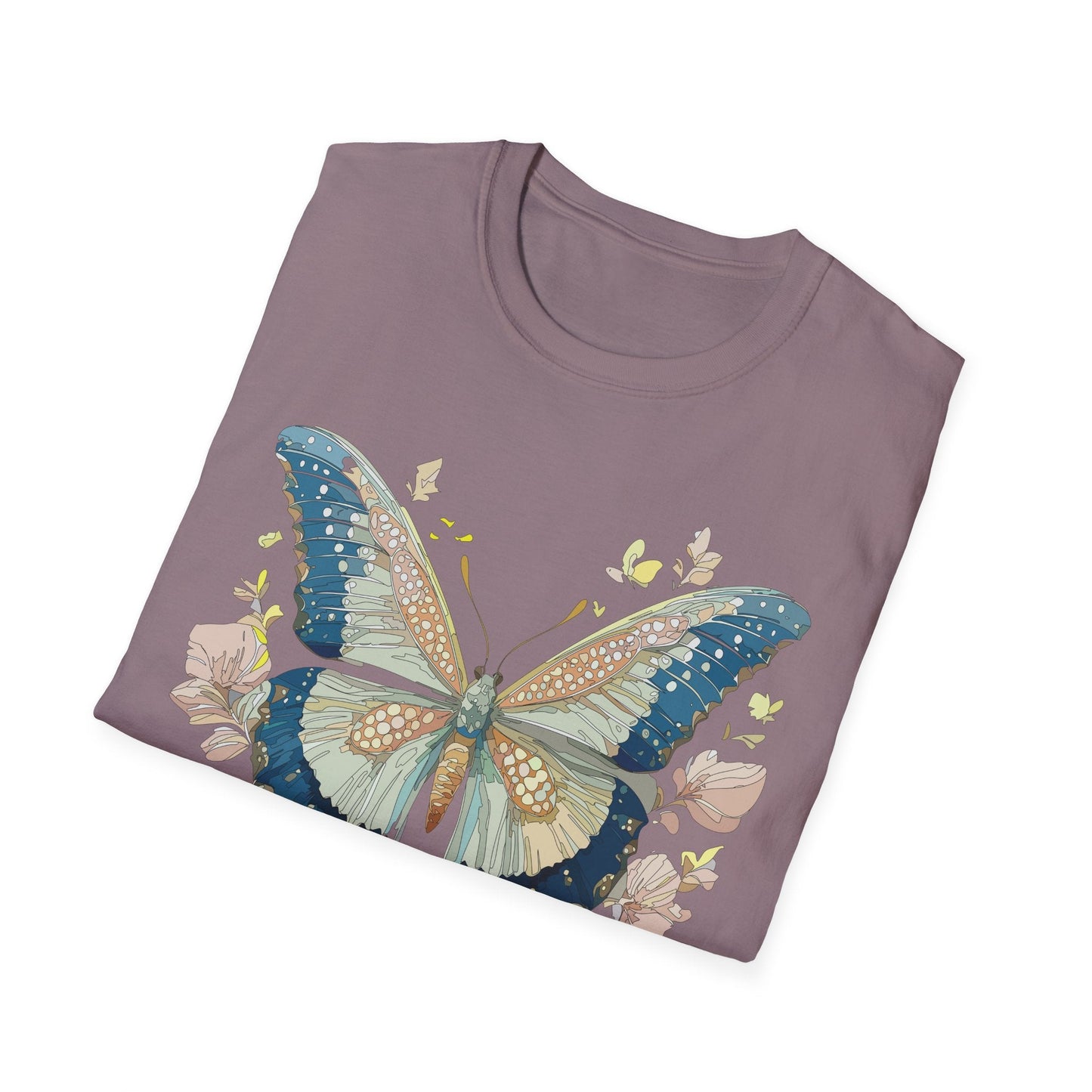 Butterfly Shirt Unisex T Shirt Monarch Butterfly Softstyle Gildan 100 Cotton Tee