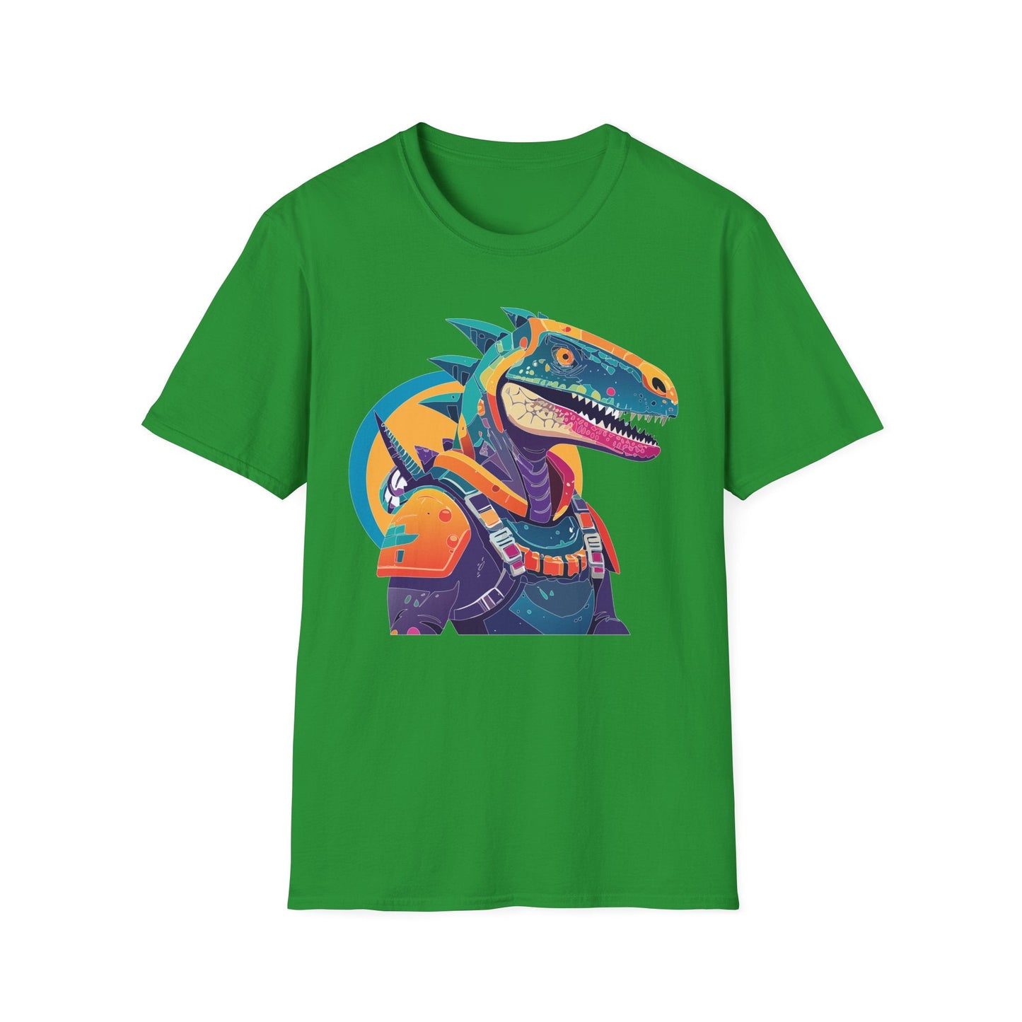 Unisex Alien Cosmos Shirt With Art Design Gildan Softstyle 64000 Short Sleeve Tee