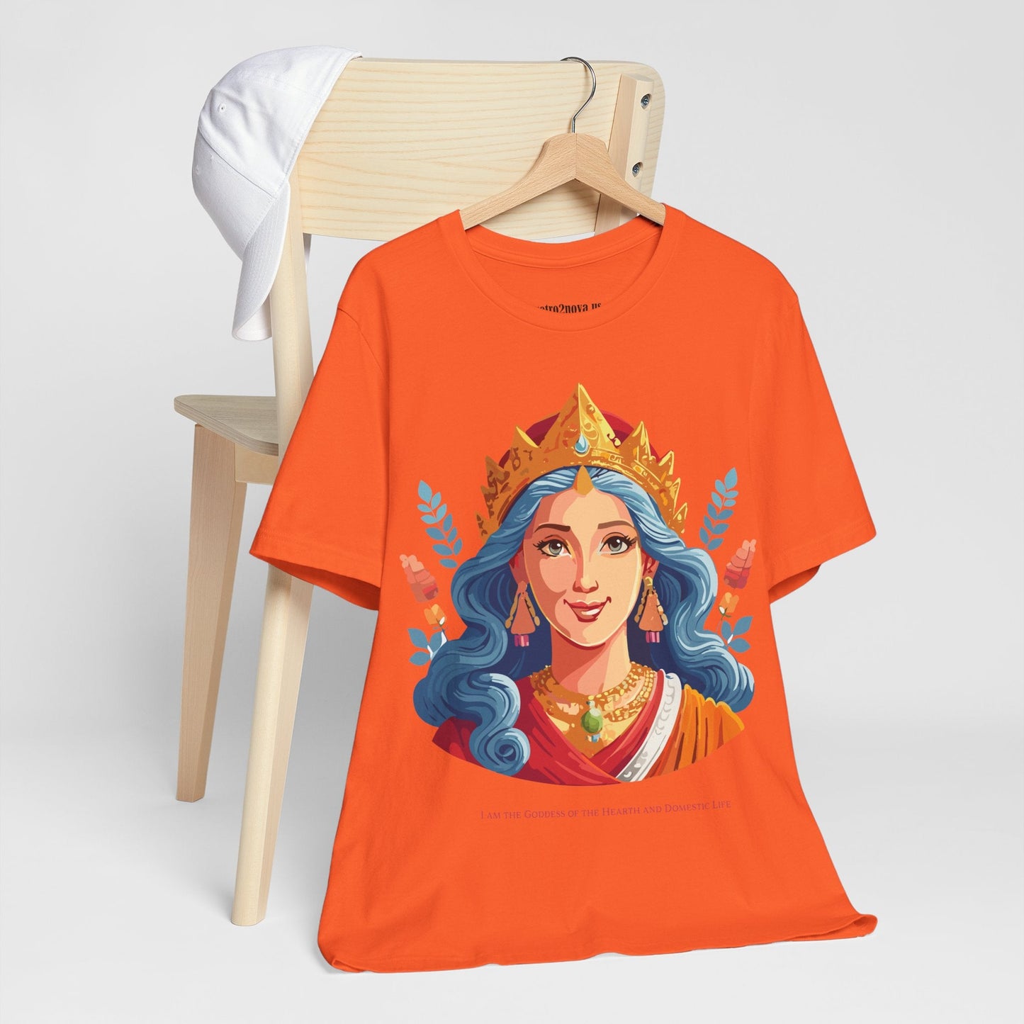 Goddess Graphic Cotton T Shirt Unisex Jersey Short Sleeve Original Art by Retro2Nova