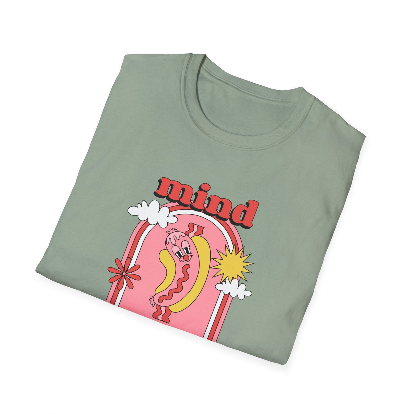 Funny Food T Shirt Unisex Softstyle Gildan 64000 100 Percent Ring Spun Cotton Lightweight Comfort