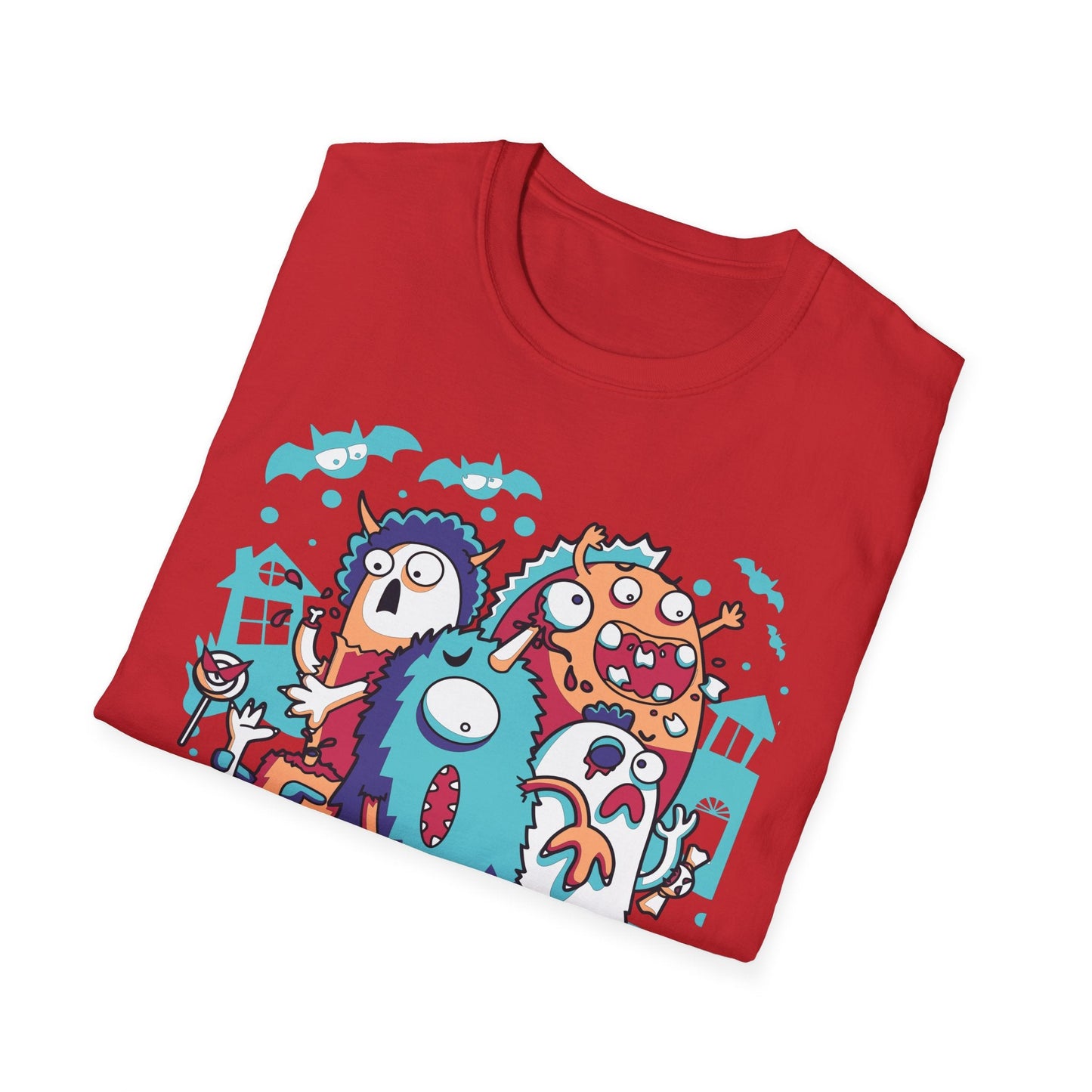 Cartoon T Shirt Animation Tee Funny Graphic Unisex Softstyle 100 Percent Ring Spun Cotton Tee