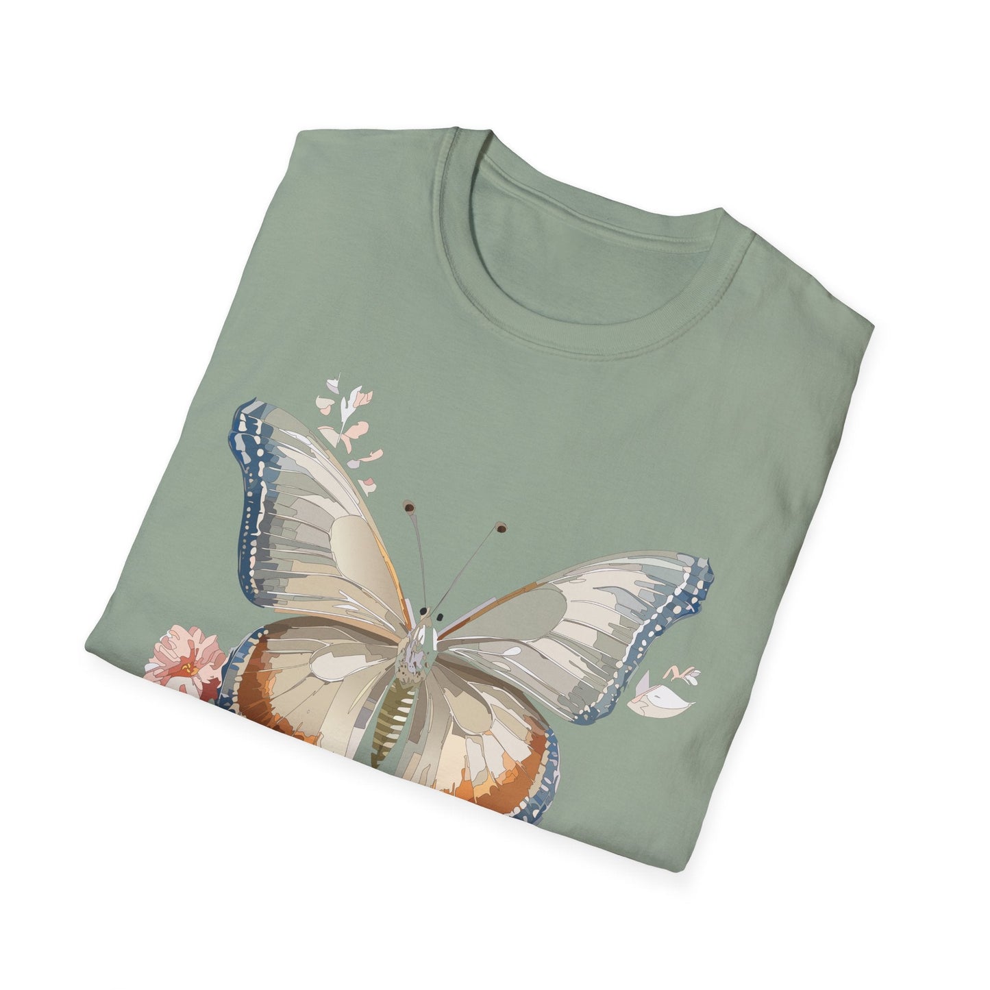 Butterfly Shirt Unisex Softstyle T Shirt Gildan 64000 Monarch Butterfly Tee Everyday Comfort