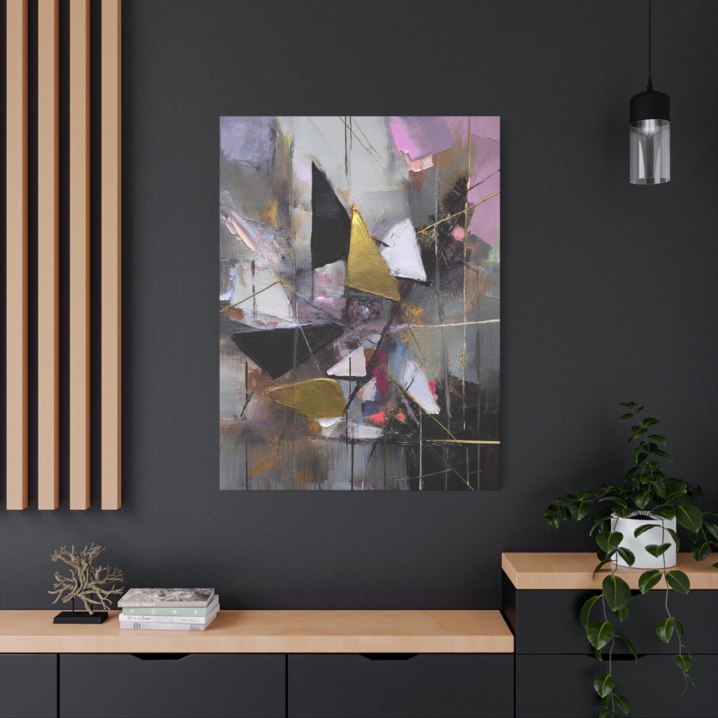 Abstract Oil Painting Print Canvas 20x24,20x30,24x30 24x32,24x36,30x40 32x48,36x48,40x60 Pine-Wood Inner Frame ABS-217