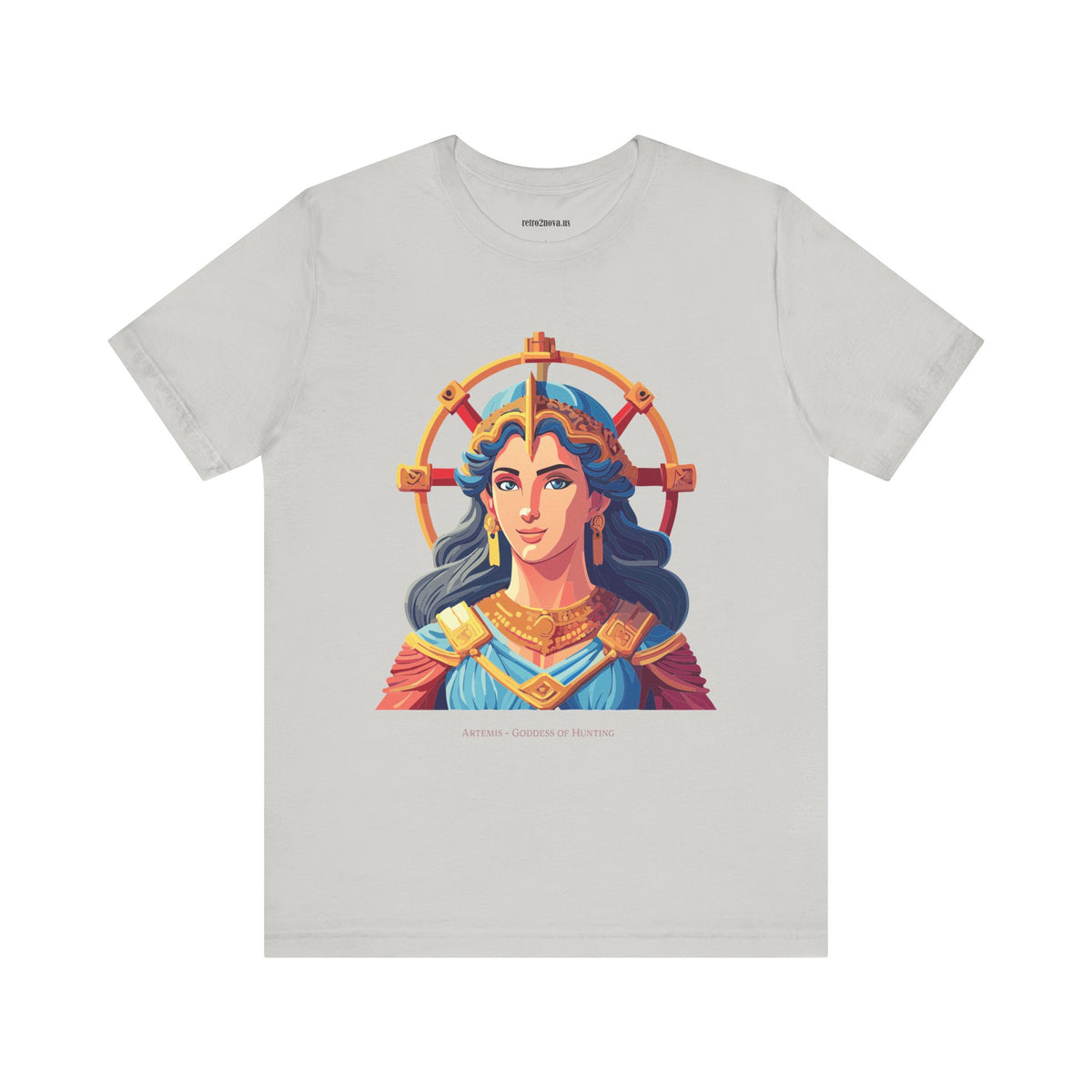 Goddess Graphic Unisex Cotton Bella+Canvas Tee with Artemis