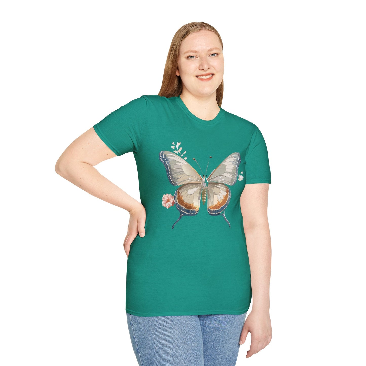 Butterfly Shirt Unisex Softstyle T Shirt Gildan 64000 Monarch Butterfly Tee Everyday Comfort
