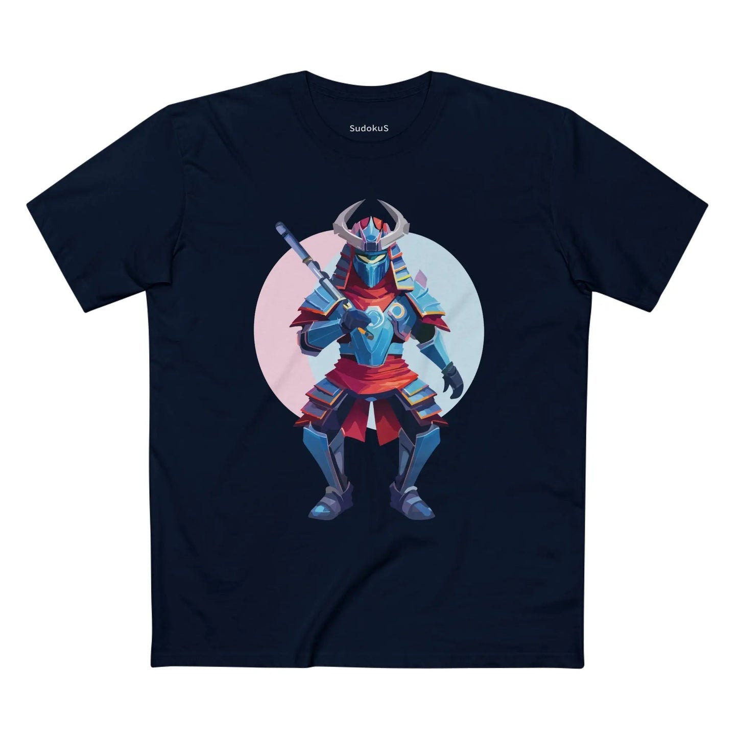 Samurai Graphic Unisex 100 Cotton Staple Tee 22