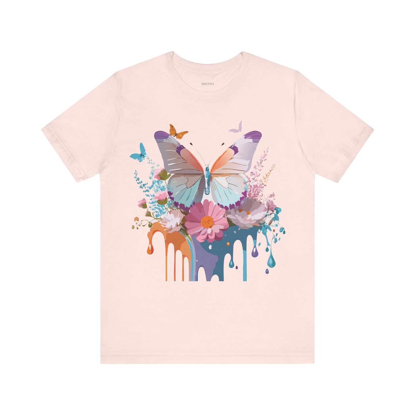 Butterfly Graphic Tee Adelpha Vintage Inspired Unisex Short Sleeve Shirt