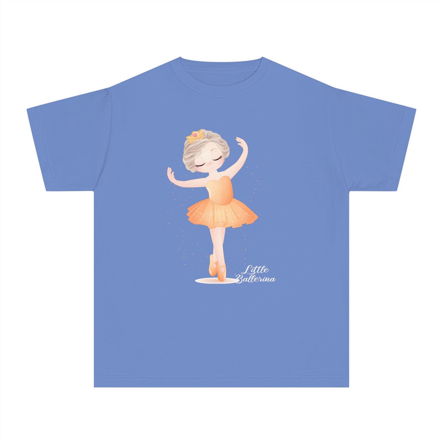 Youth Tee Shirt with Little Ballerina