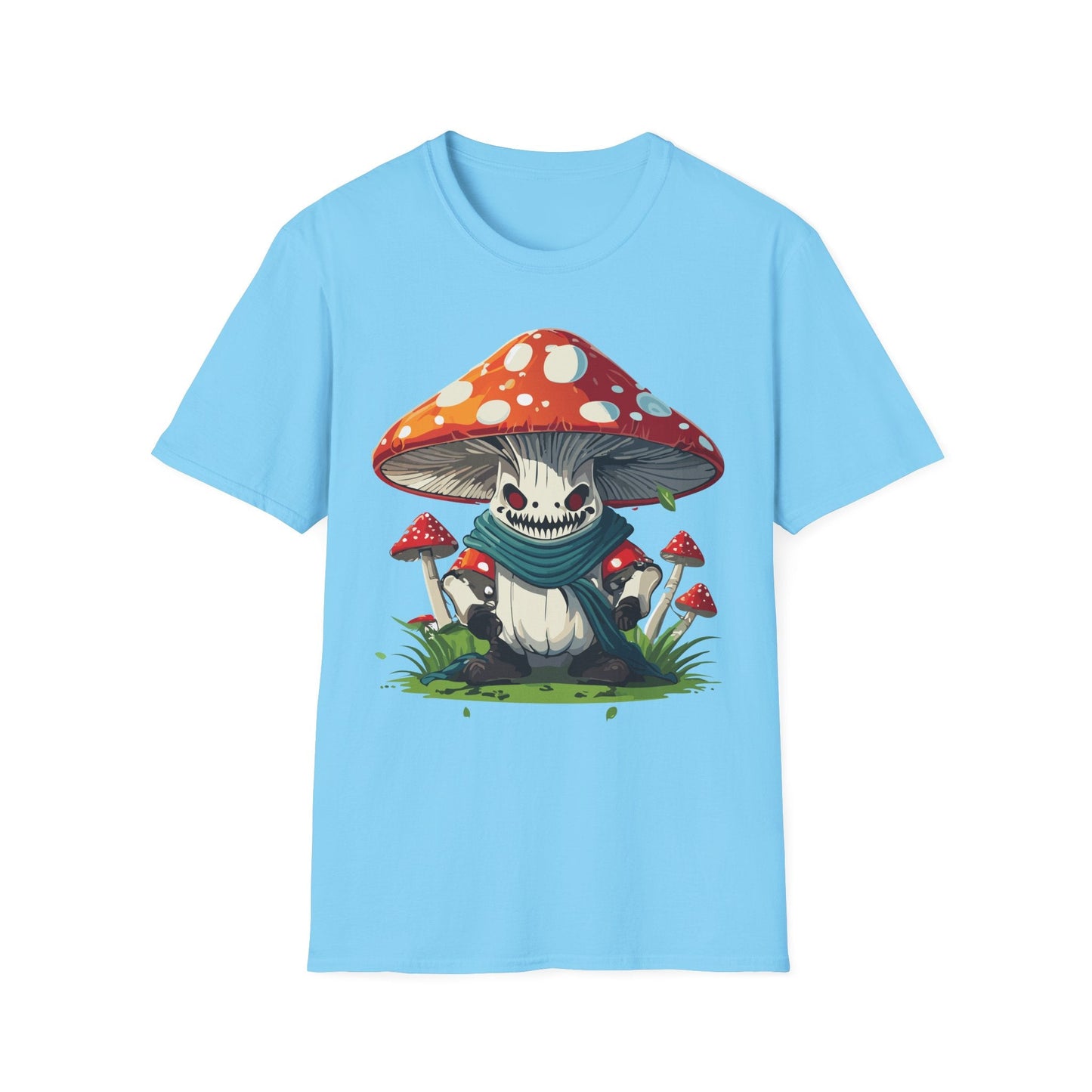 Unisex Mashroom T Shirt Funny Fungus Inspired Design Gildan Softstyle 64000 Tee Shirt