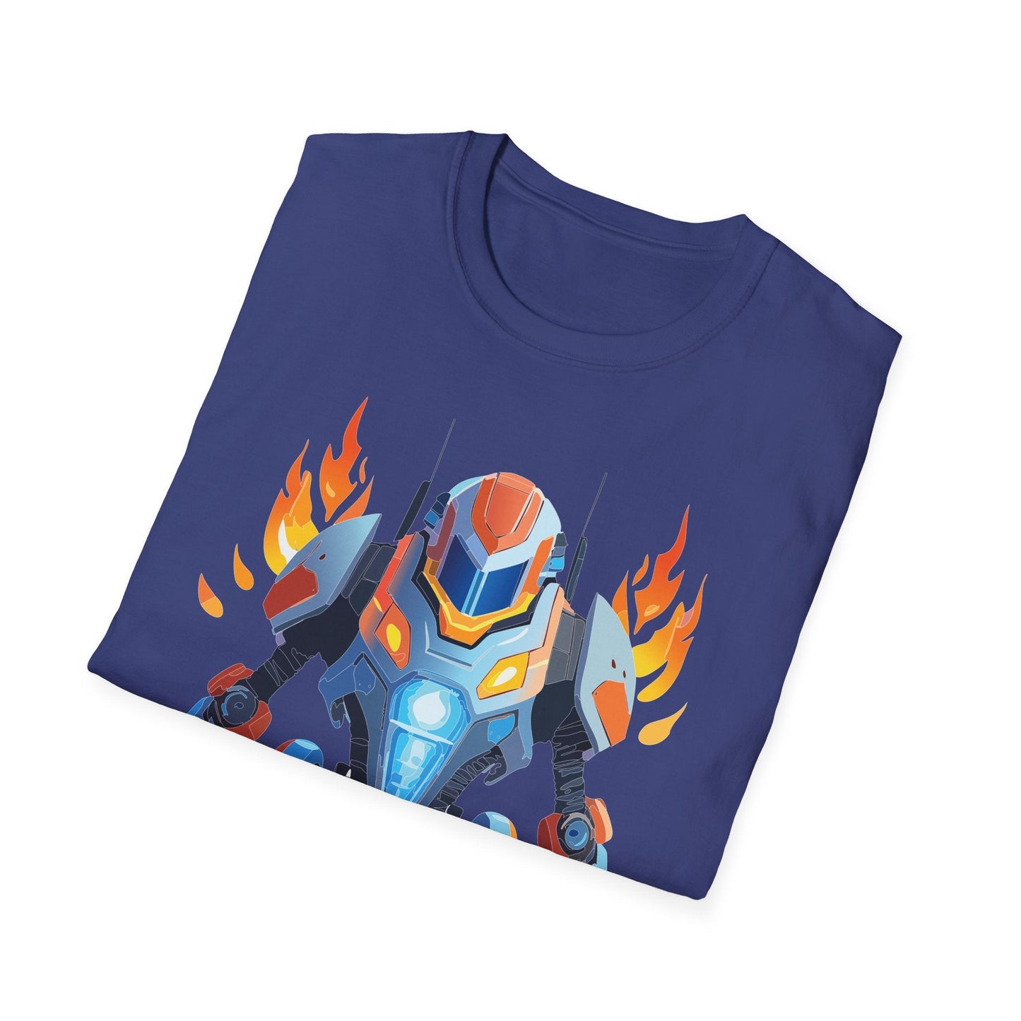 Cyborg Tee Unisex Robot Shirt Terminator Shirt Art Design Gildan Softstyle 64000 Cotton Tee