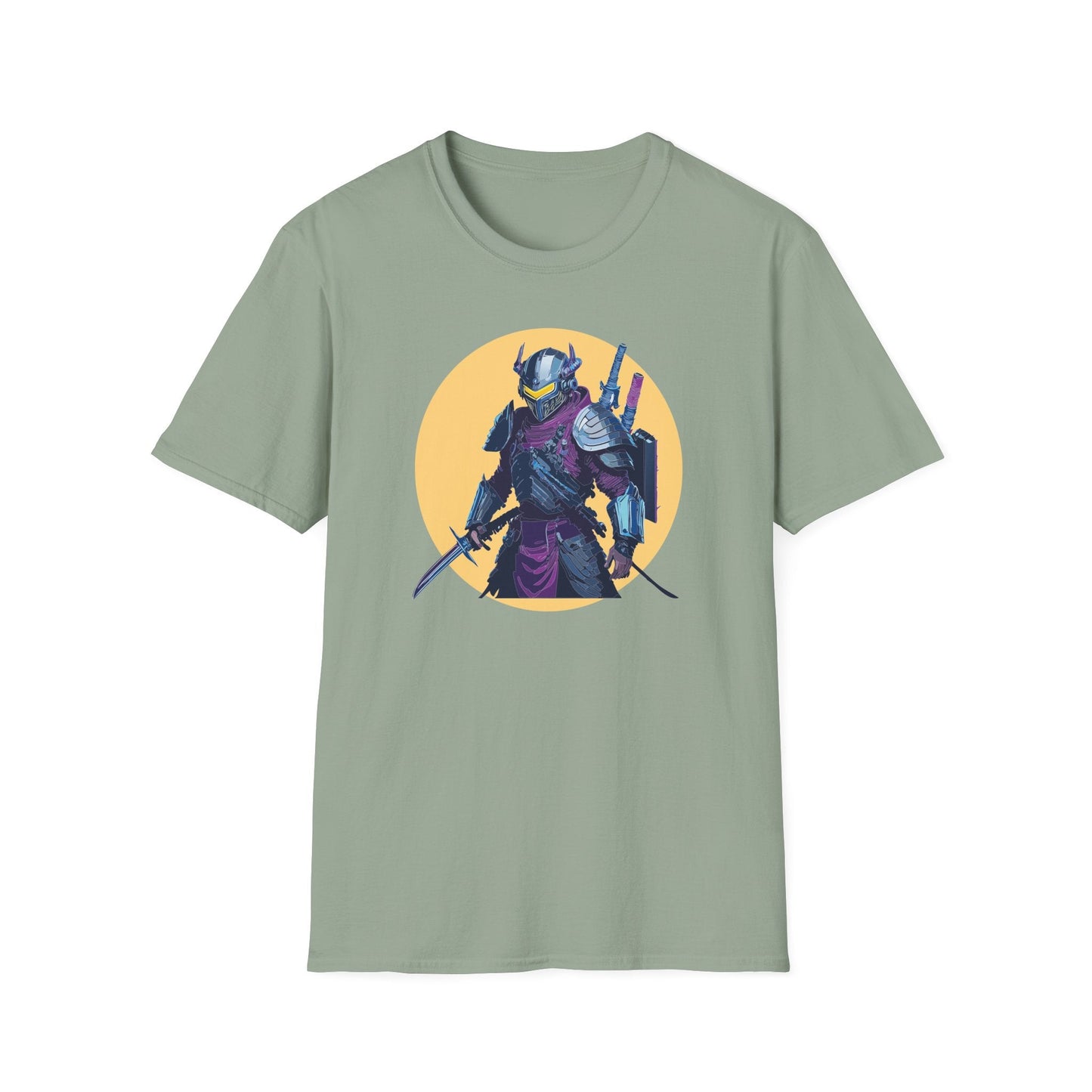 Samurai Shirt Unisex T Shirt Softstyle Gildan 64000 Cotton Tee Breathable Comfortable