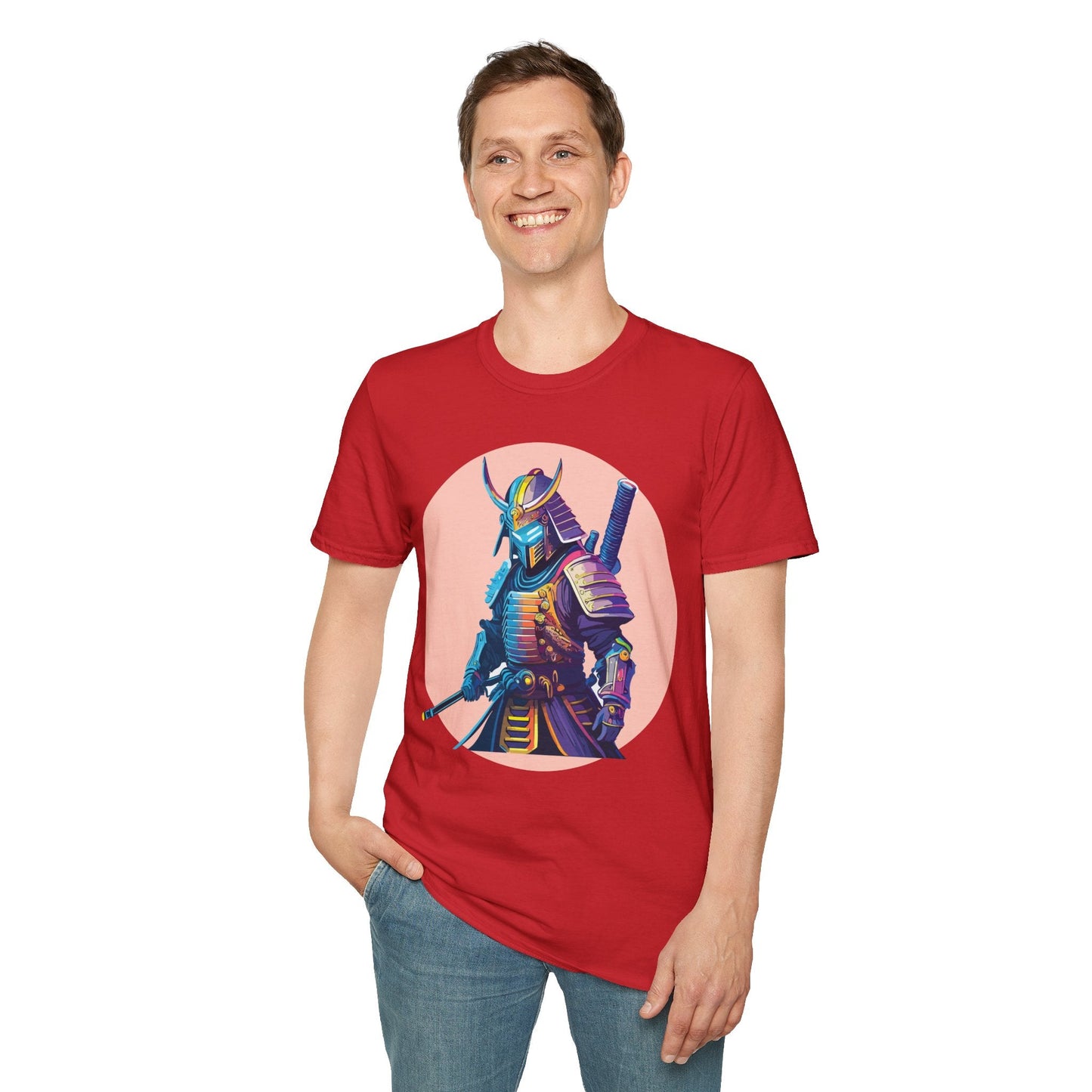 Samurai Shirt Unisex Gildan Softstyle Cotton Tee For Everyday Comfort And Style All Day