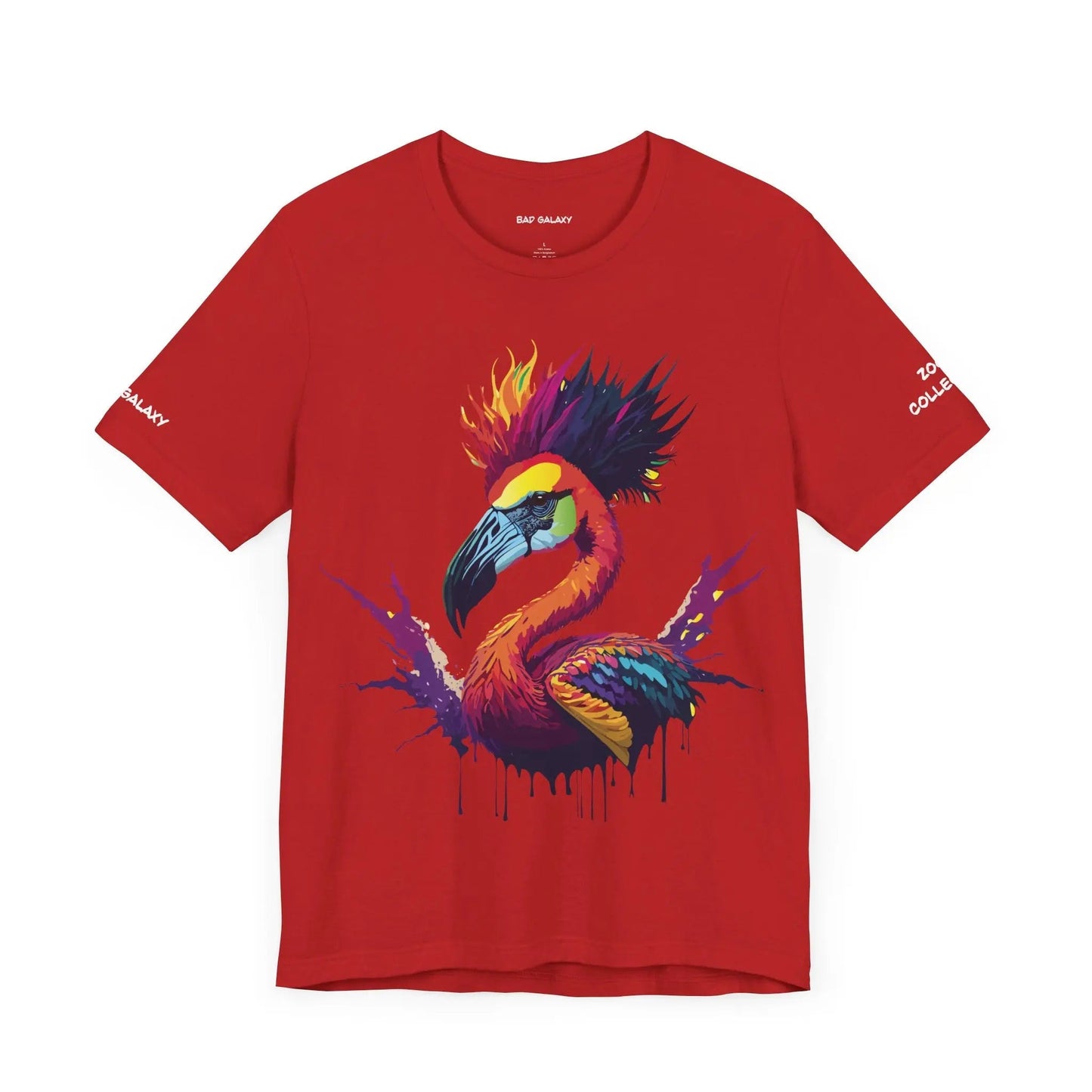 Animal T Shirt By Bad Galaxy Made To Order Cotton Tee With Eco Friendly Inks Soft Comfort Fit