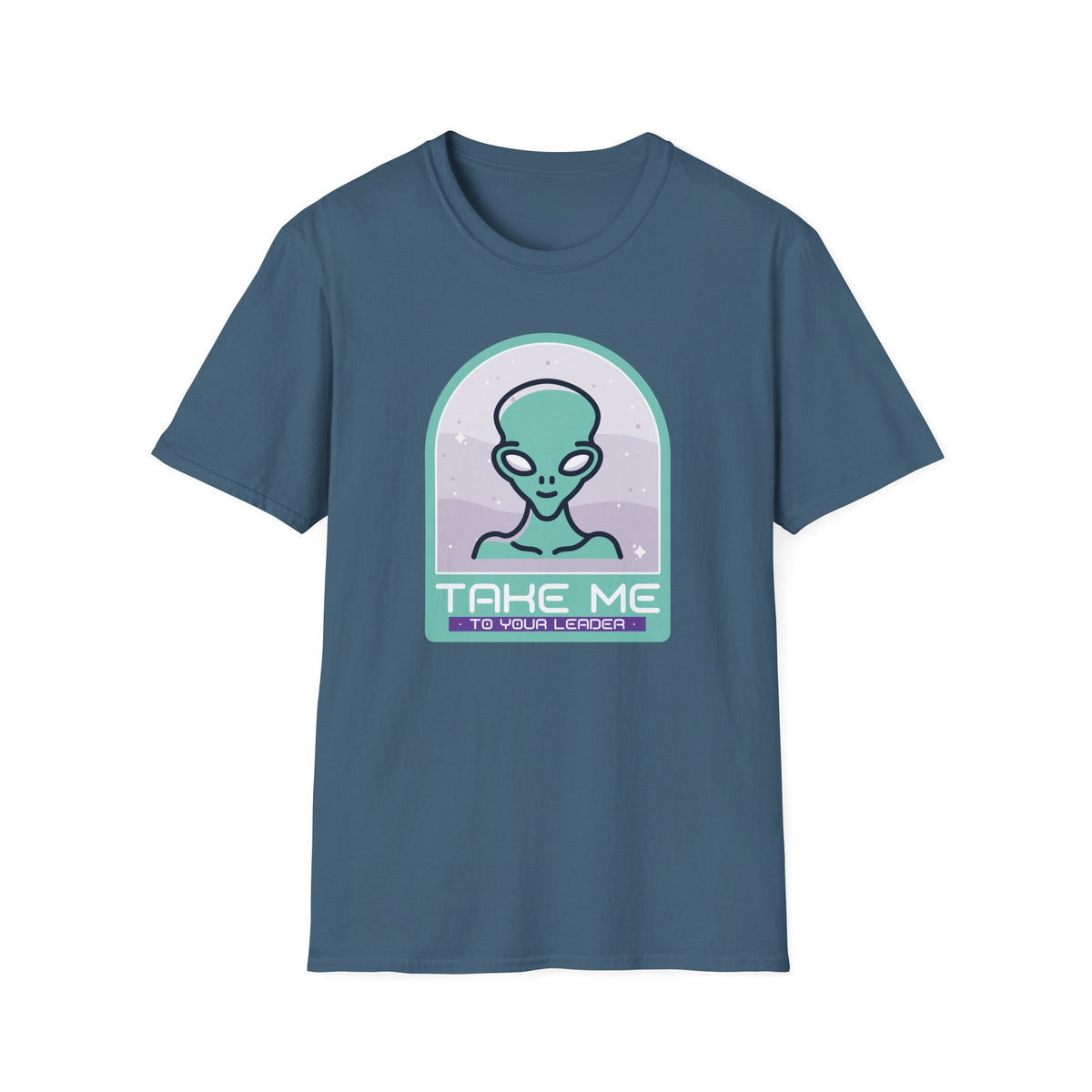 Funny UFO Aliens Graphic Unixes Gildan 100 Cotton Tee Shirt 125