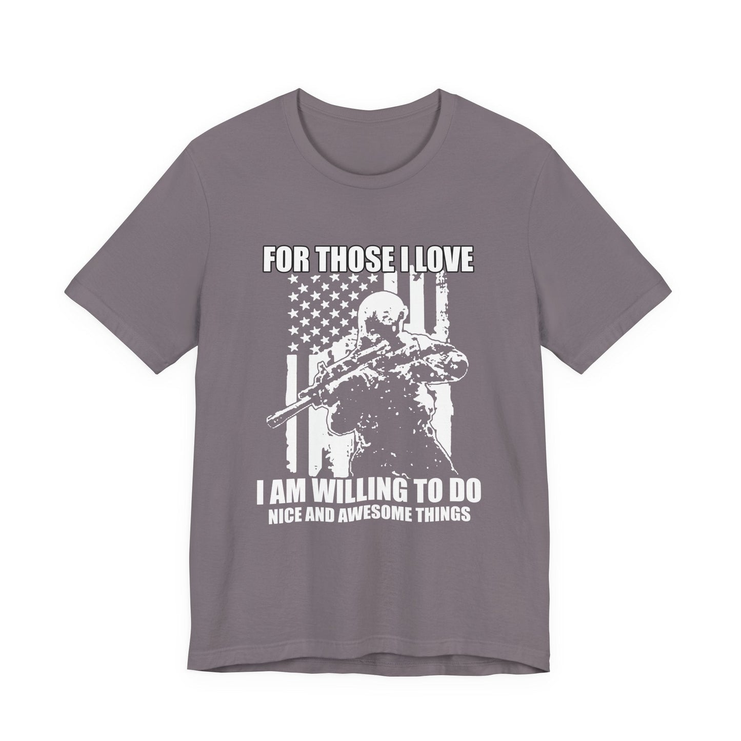 Army Veteran Patriotic Graphic Design Unisex Cotton T-Shirt v50