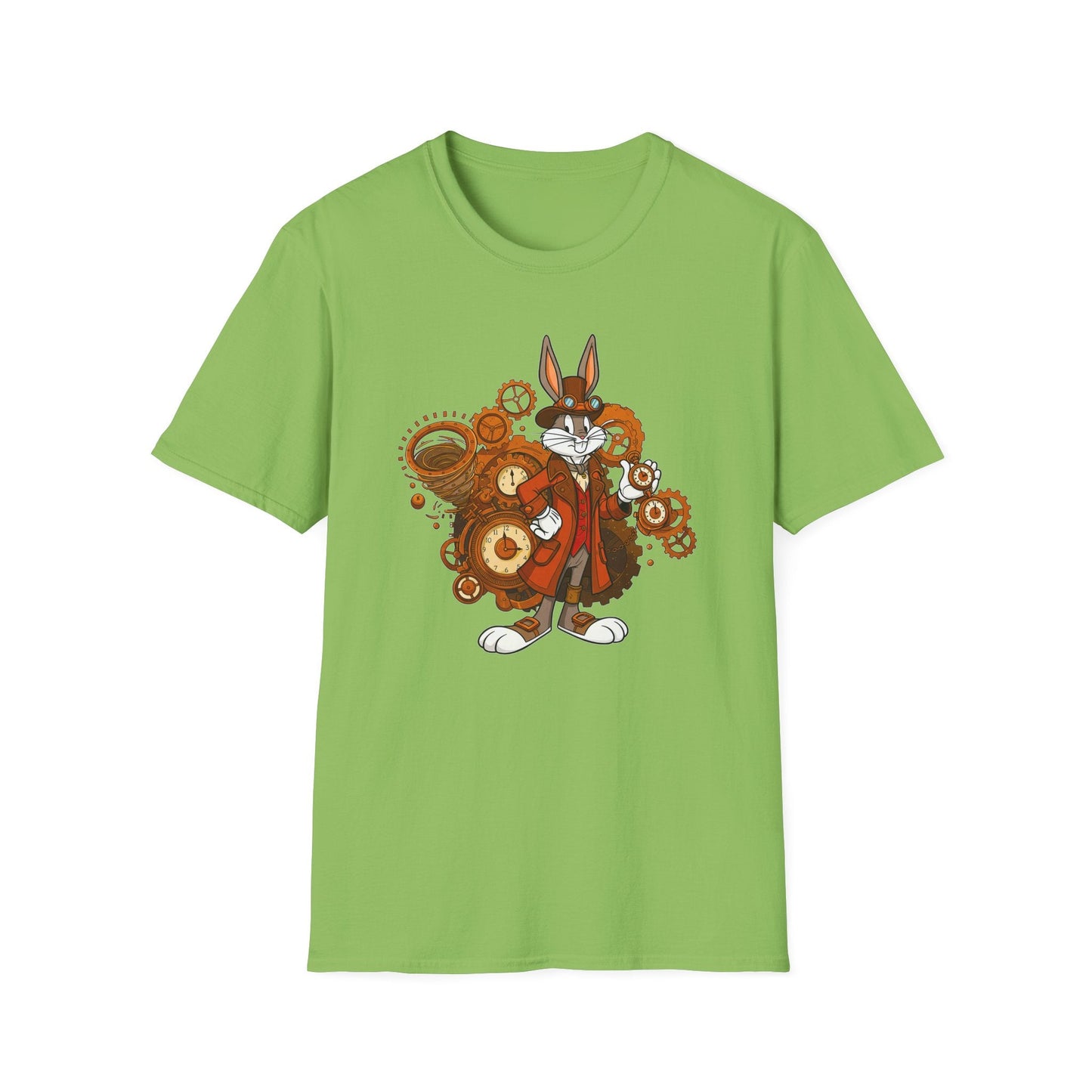 Bugs Bunny T Shirt Cartoon Tee Unisex Softstyle 100 Percent Cotton Gildan 64000 Tee