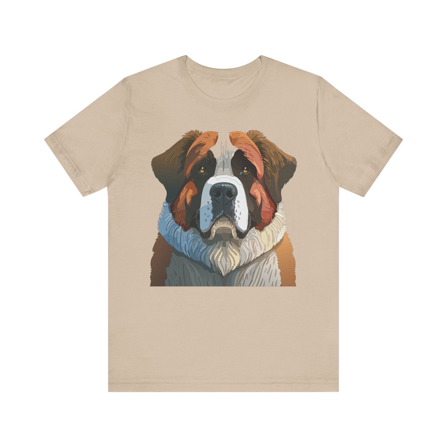 Unisex Animal Shirt Art Design Tee With Wild Animals Print Casual Comfort Wear Everyday Style