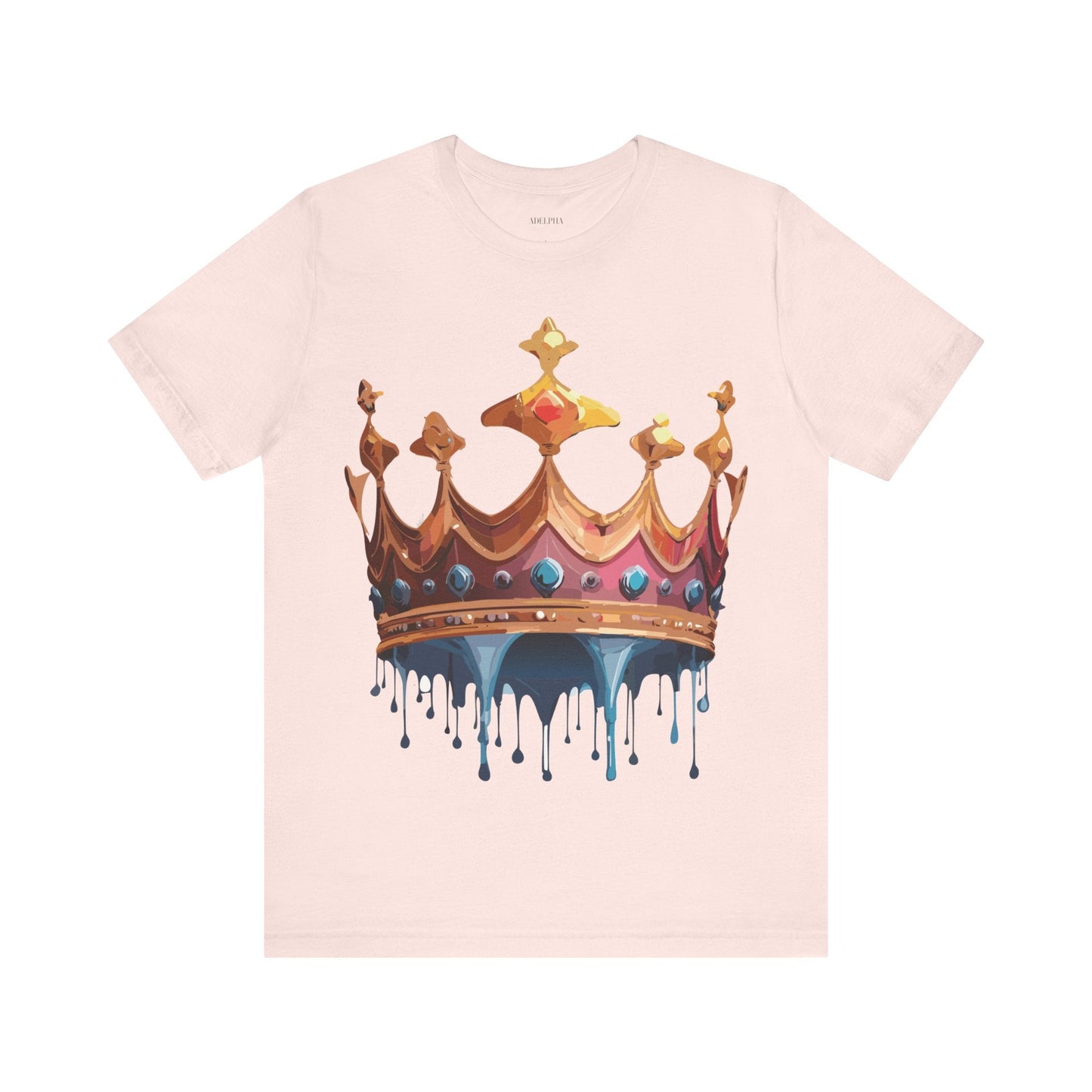 Adelpha Crown Graphic Tee Unisex Short Sleeve Jersey Art Shirt Vintage Inspired
