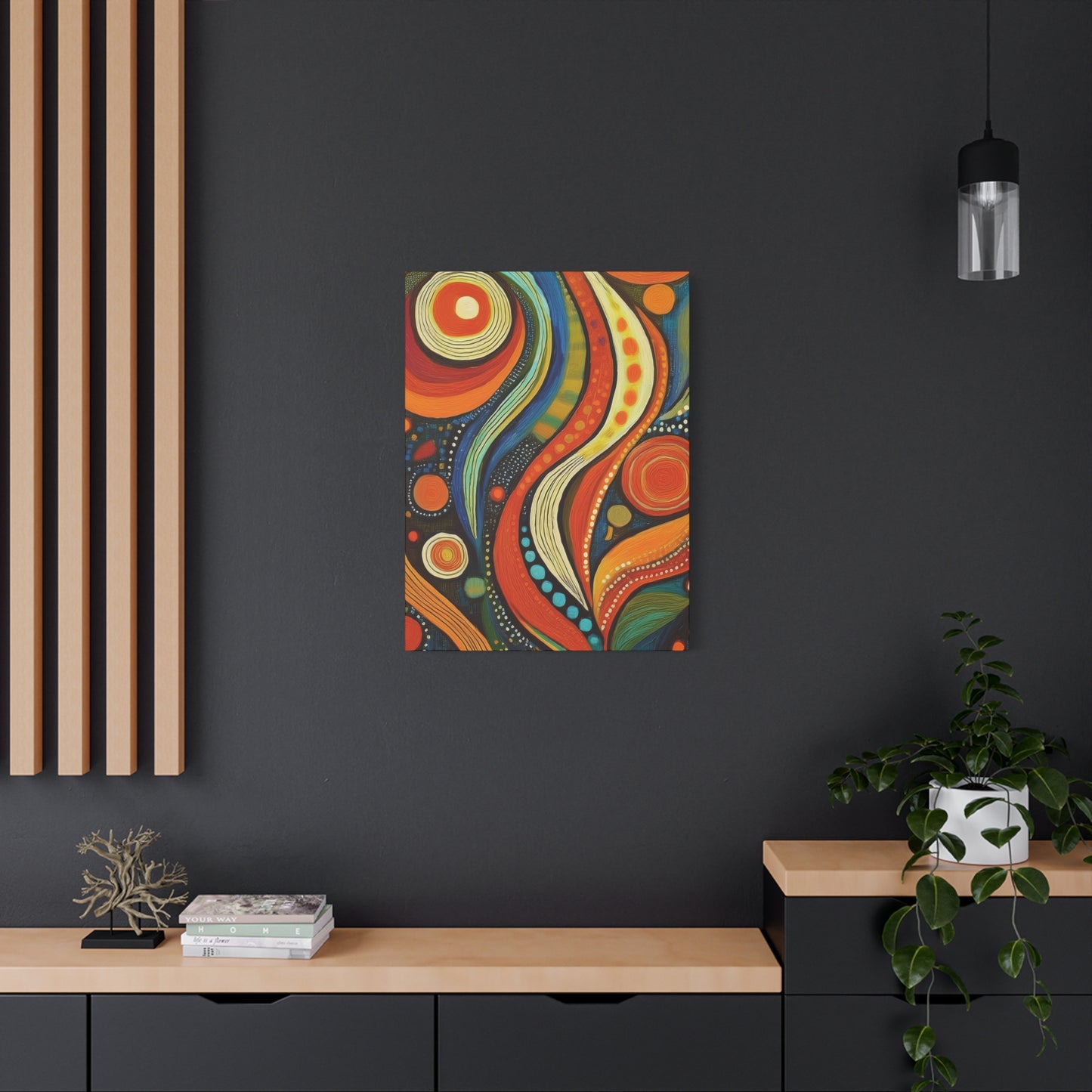 Abstract Oil Painting Print Canvas 20x24,20x30,24x30 24x32,24x36,30x40 32x48,36x48,40x60 Pine-Wood Inner Frame ABS-111