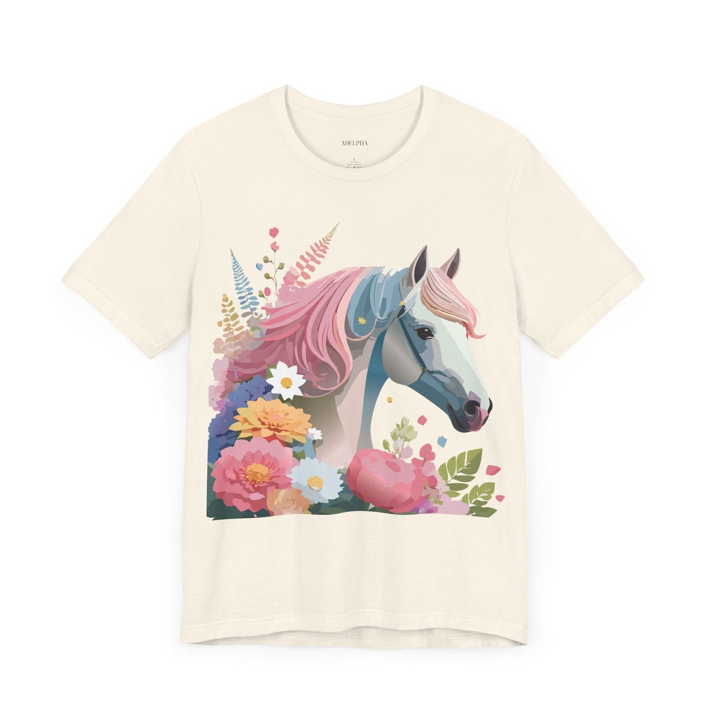 Horse Graphic Unisex 100 Cotton Vintage Animal Art T-Shirt 3