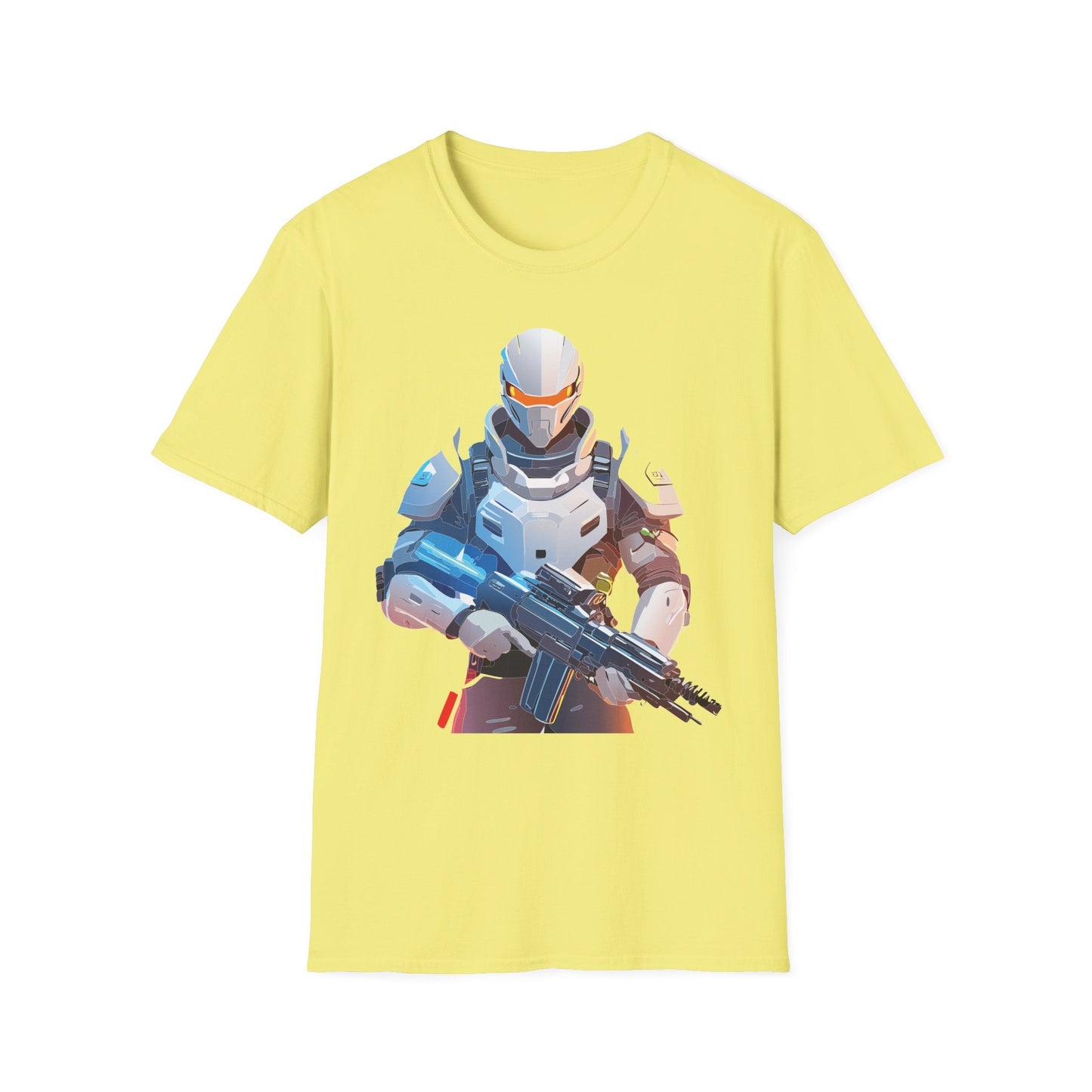 Robocop T Shirt Unisex Softstyle Ring Spun Cotton Tee With Robocop Art Design Premium Comfort