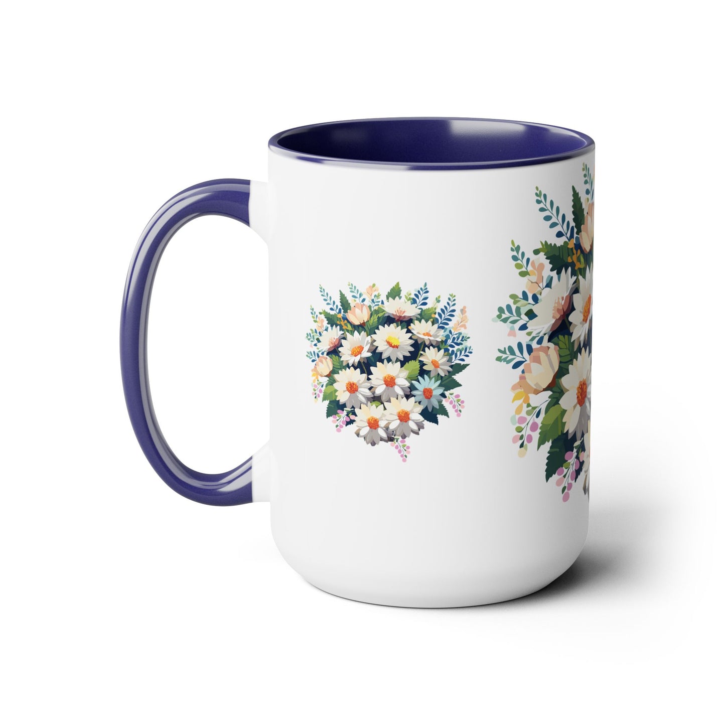 Floral Mug, Floral Cup