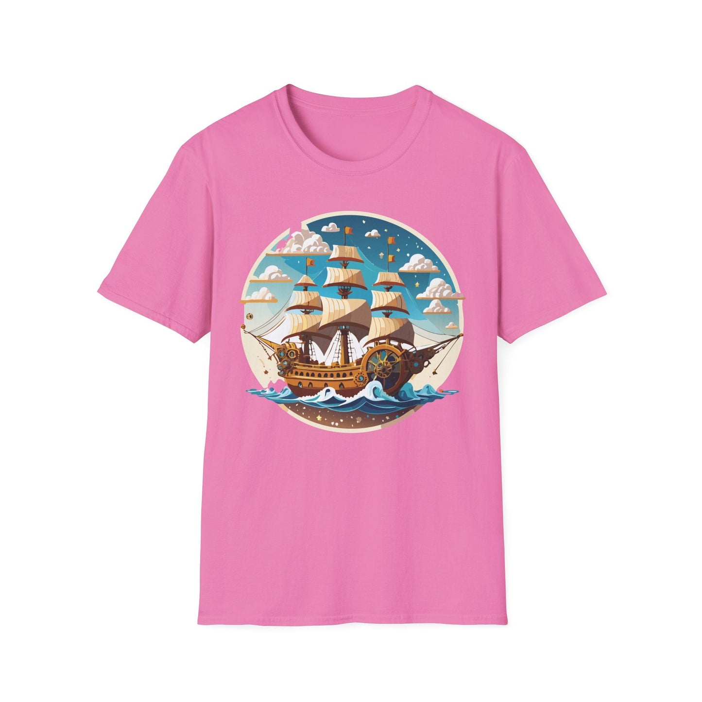 Ship T Shirts Frigate T Shirts Vessel Tee Shirt Unisex Gildan Softstyle 64000 Premium