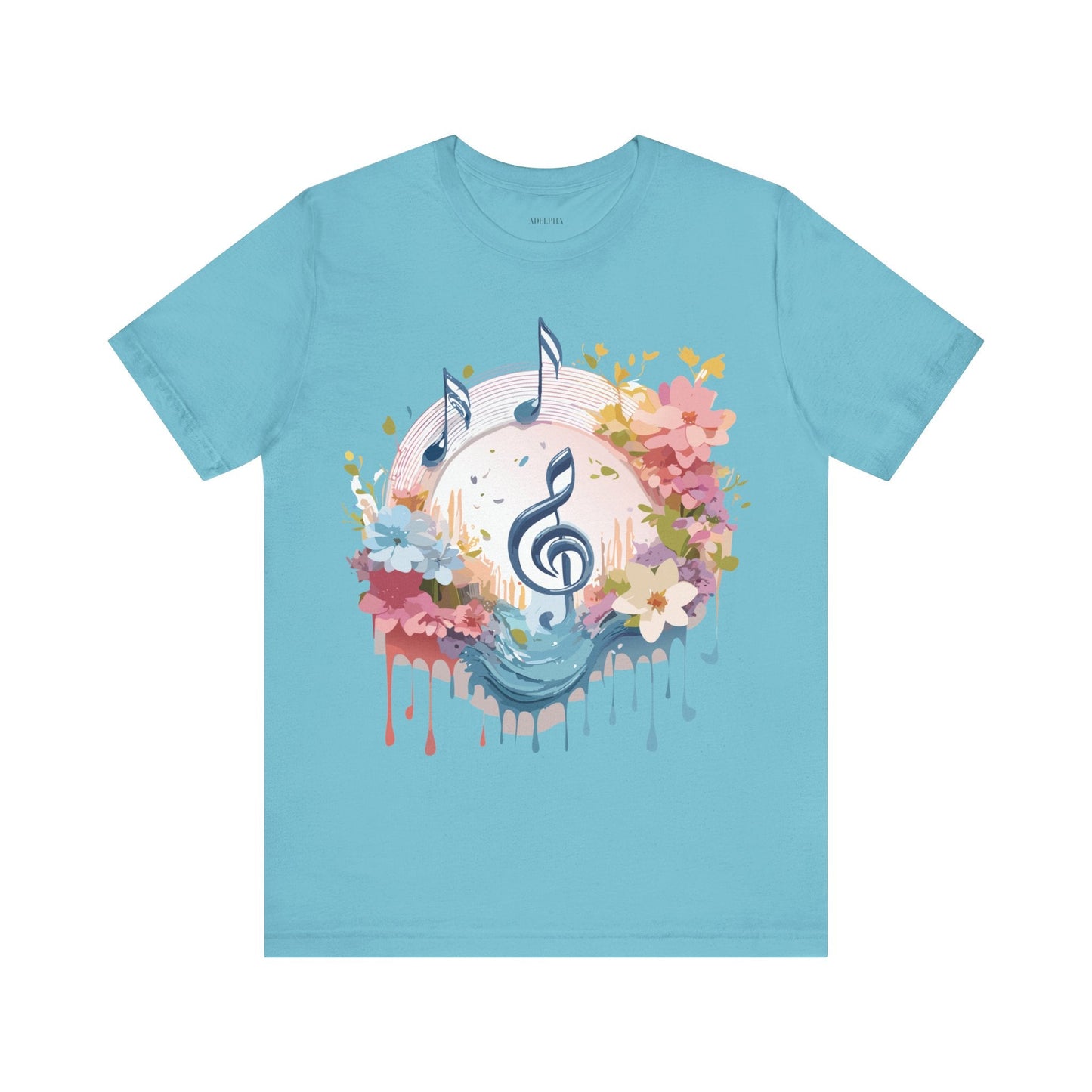 Adelpha Graphic T Shirt Unisex Music T Shirt With Vintage Artwork Premium Jersey Short Sleeve