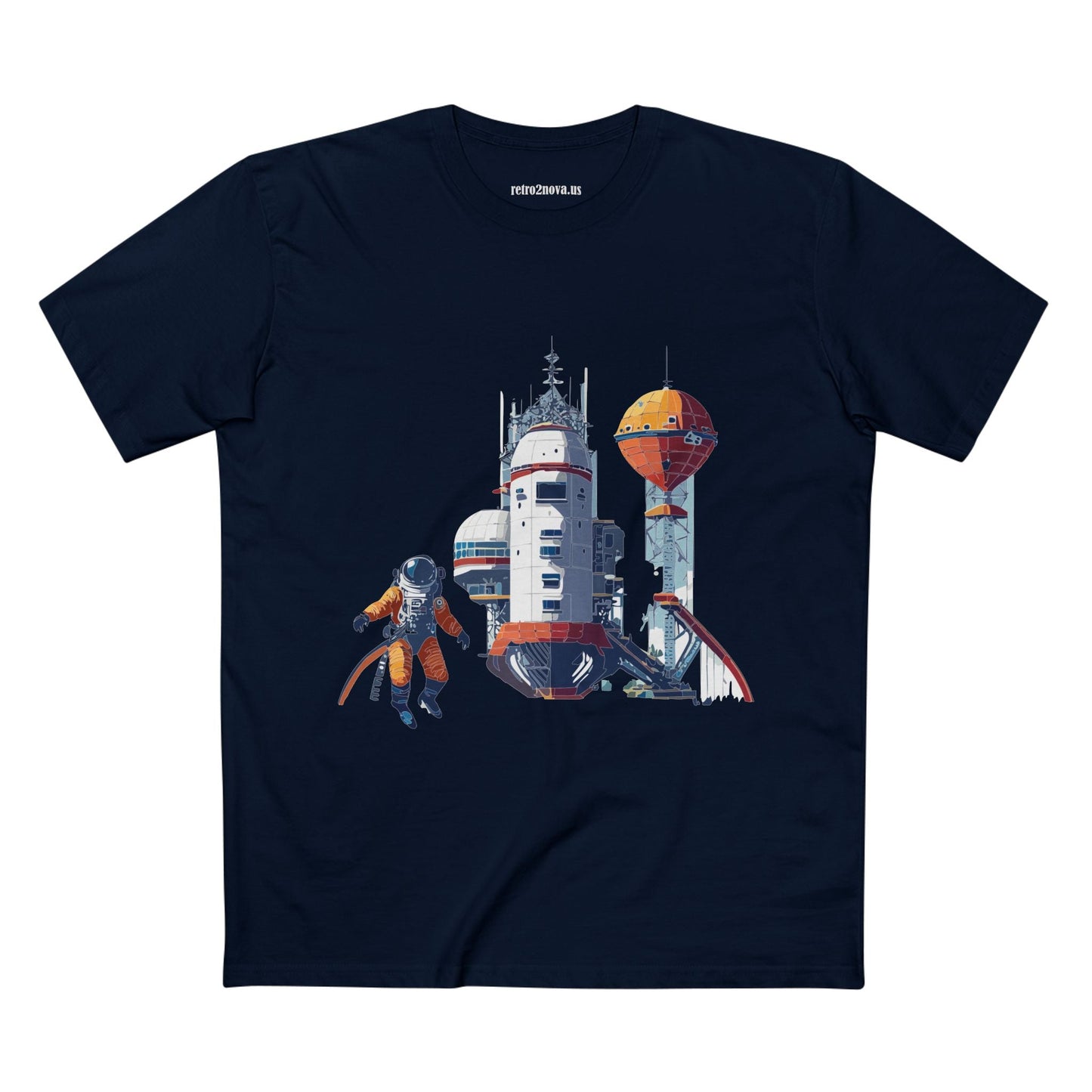 Cosmos Astronaut Shirt CS 10 Unisex Premium Cotton Tee With Original Art Design Collection