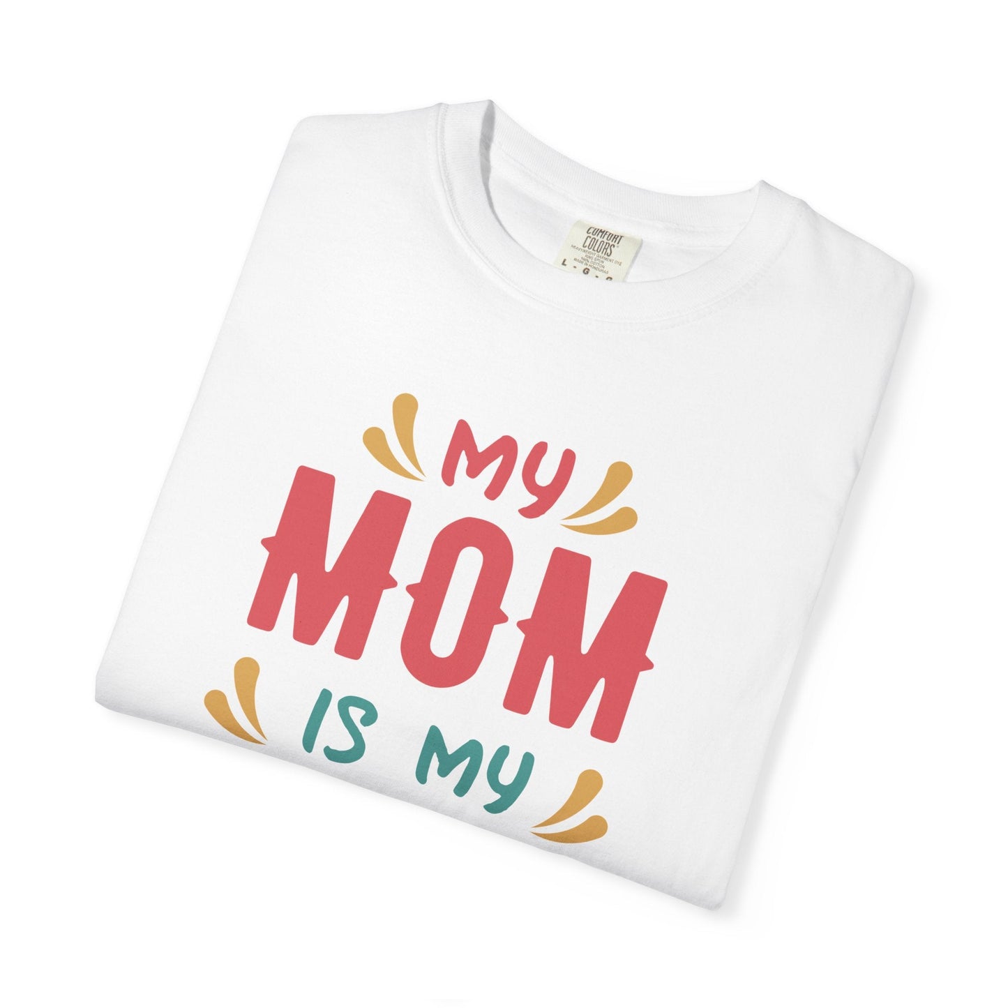 Mom T-shirt Mother's Day Mama Tee Unisex Comfort Colors Garment-Dyed Cotton h11